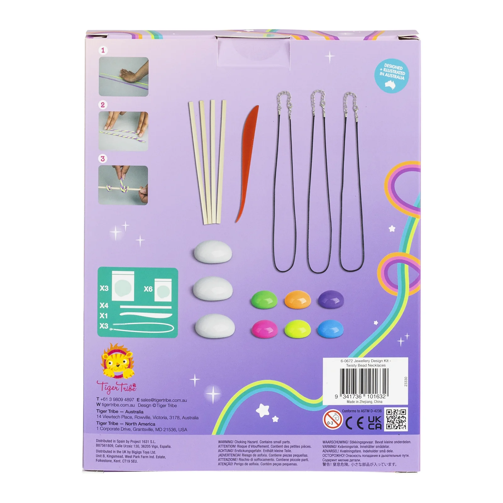 Jewellery Design Kit - Twisty Beads Necklaces - Image 4