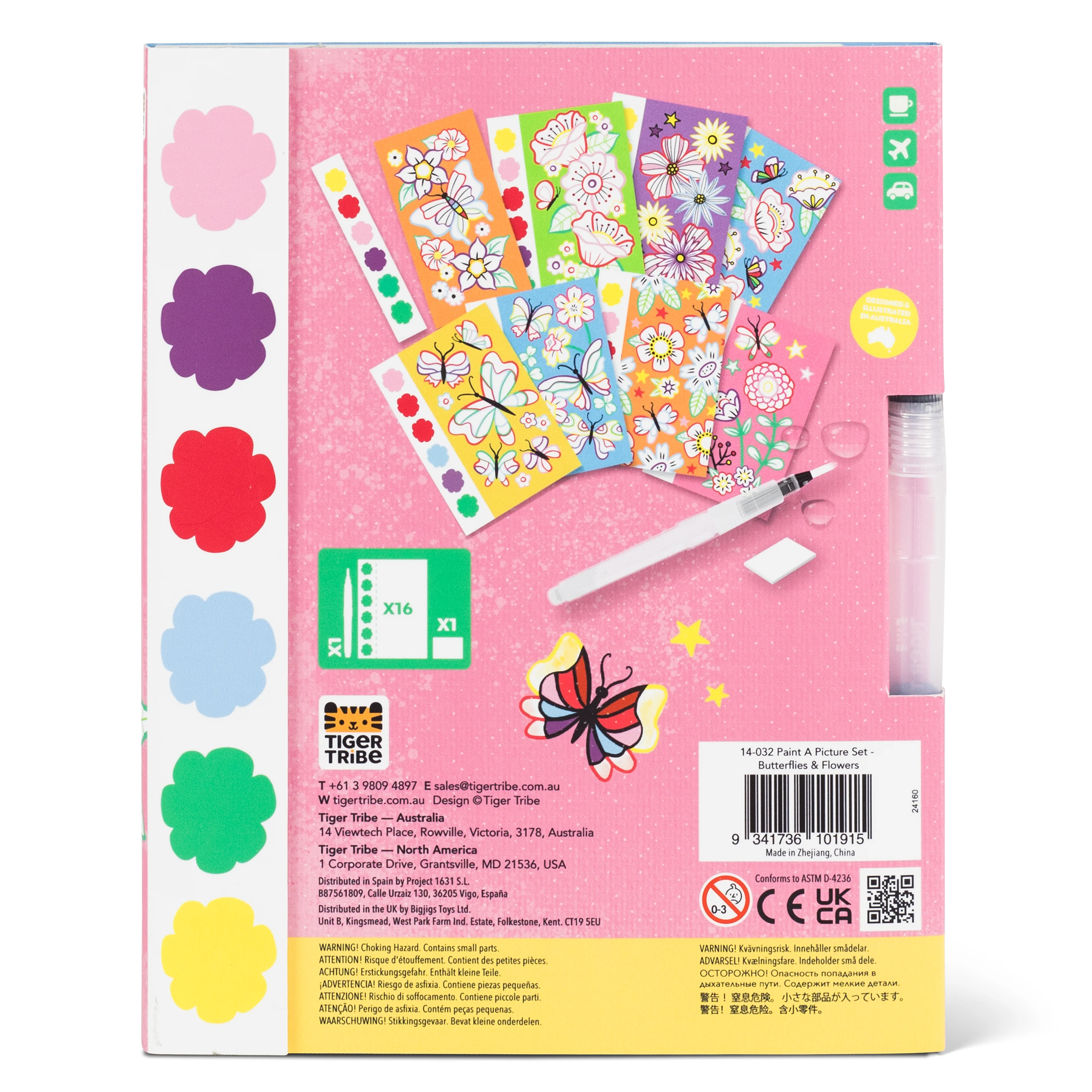 Paint-a-Picture Set - Butterflies & Flowers - Image 9