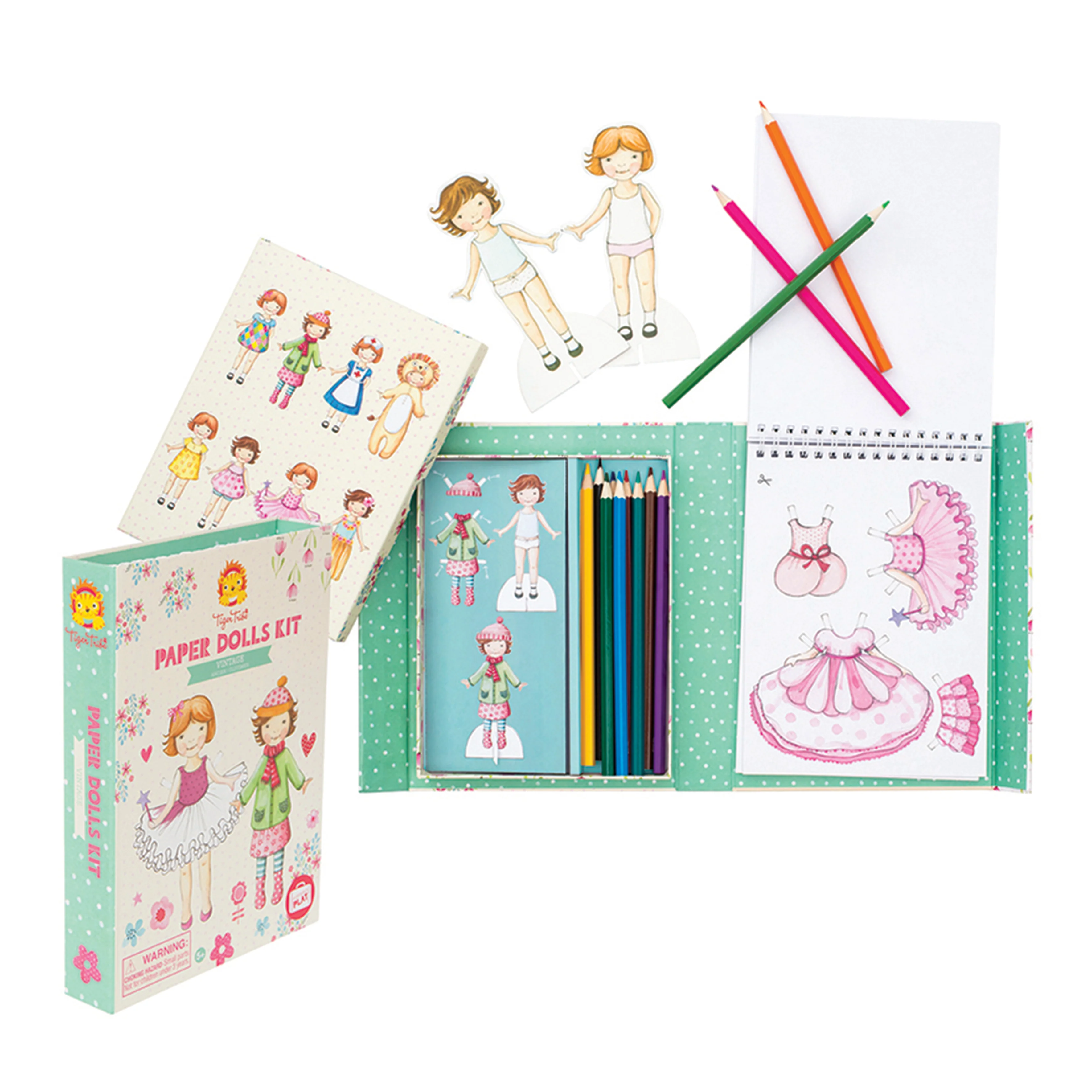 Paper Dolls Kit - Vintage - Image 4