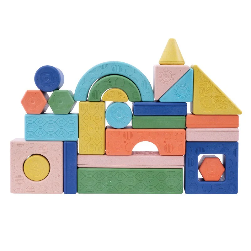 Rattle and Stack Blocks - Deluxe | 24 Pack - Image 3