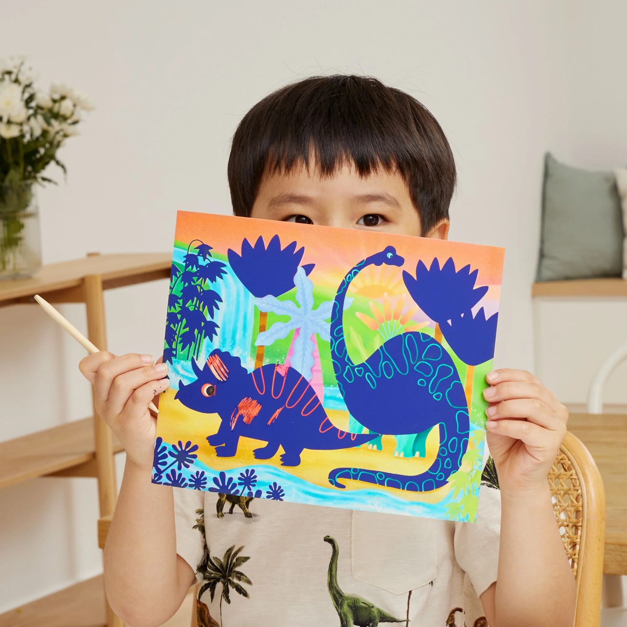 Scratch Art - Dinosaurs - Image 2