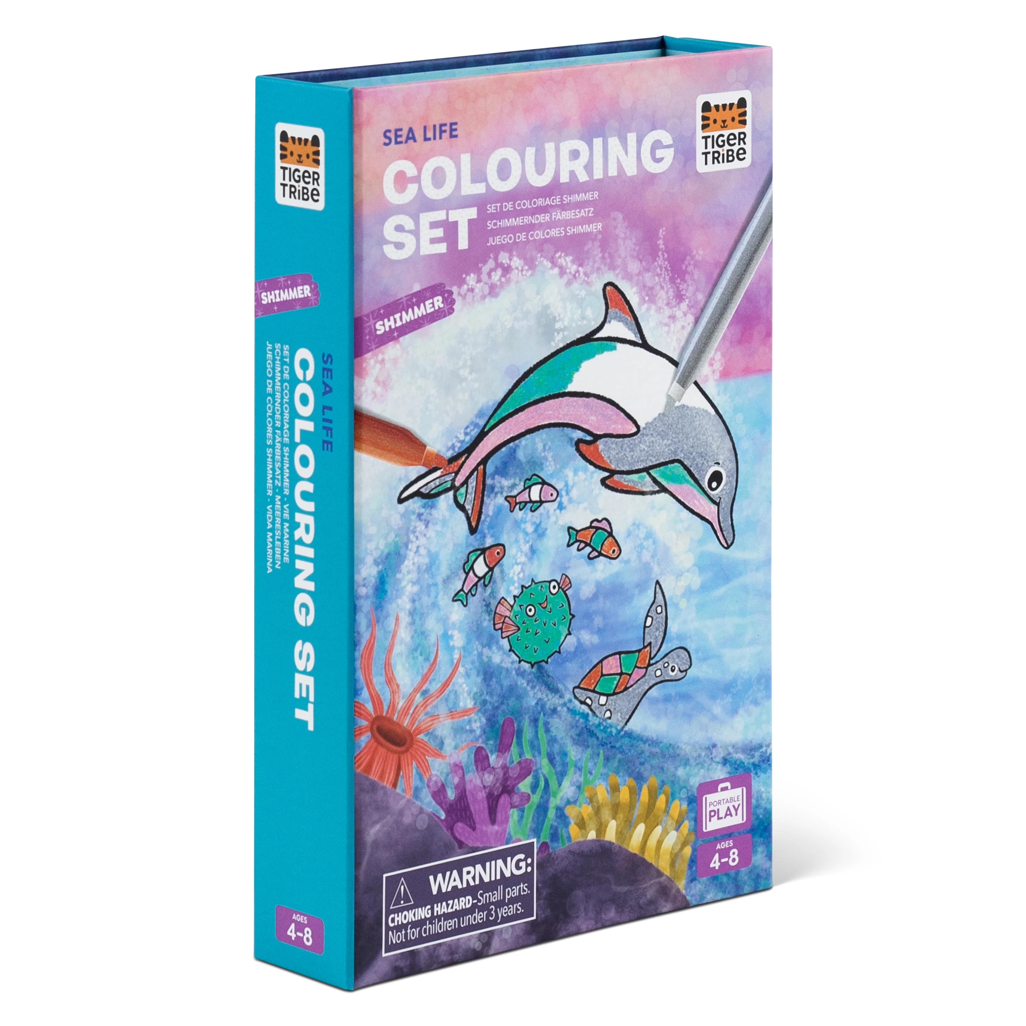 Shimmer Colouring Set - Sea Life - Image 7