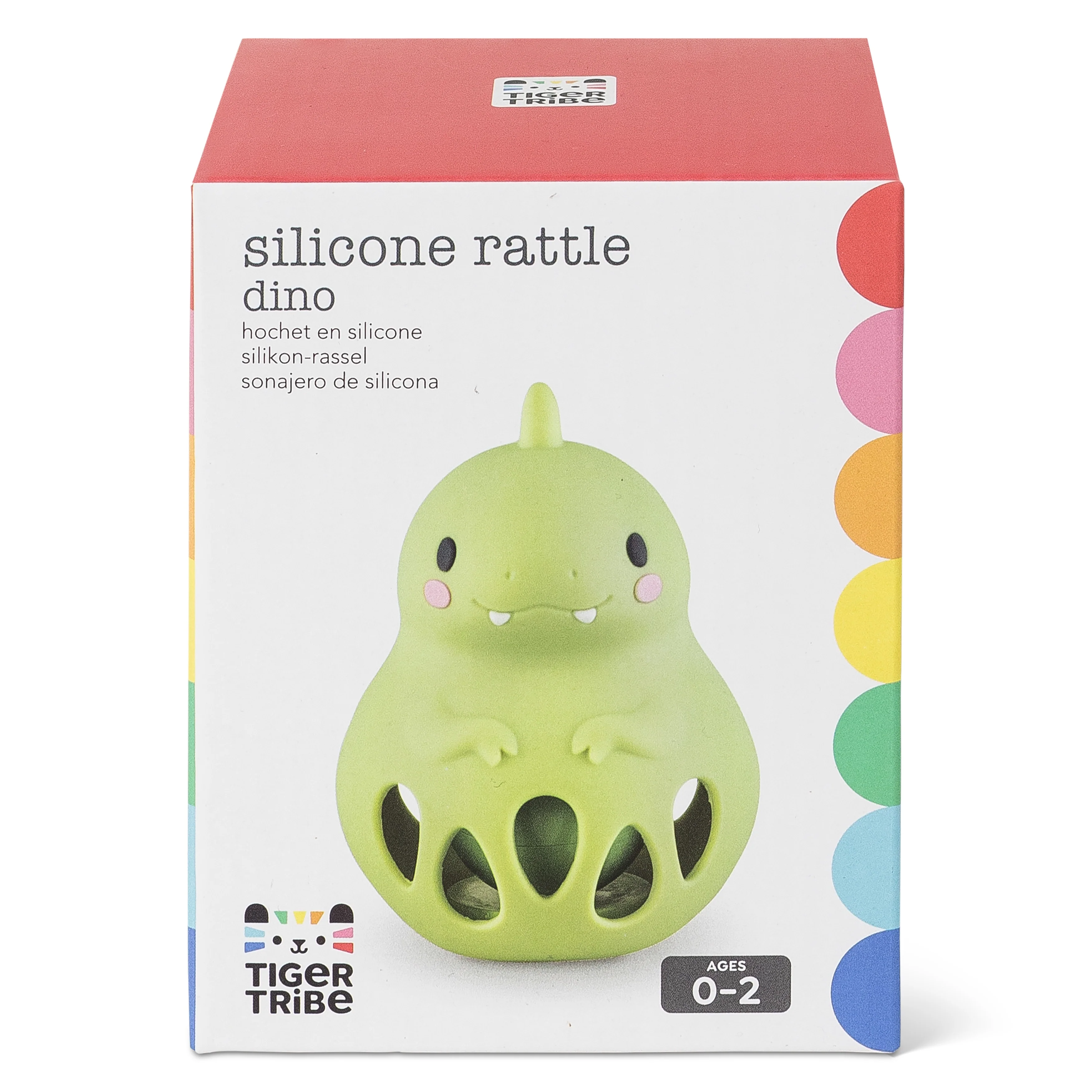 Silicone Rattle - Dino - Image 2