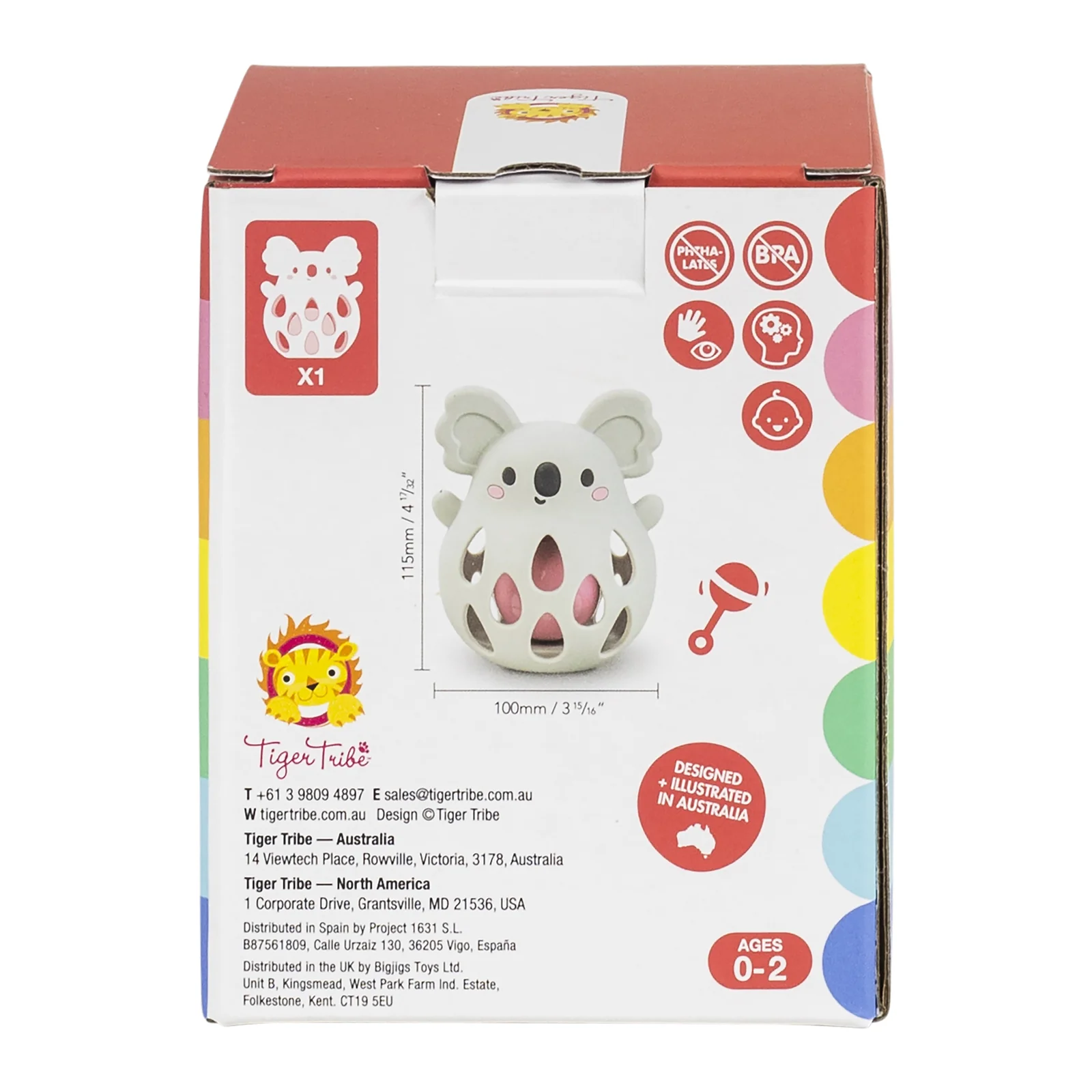 Silicone Rattle - Koala - Image 5