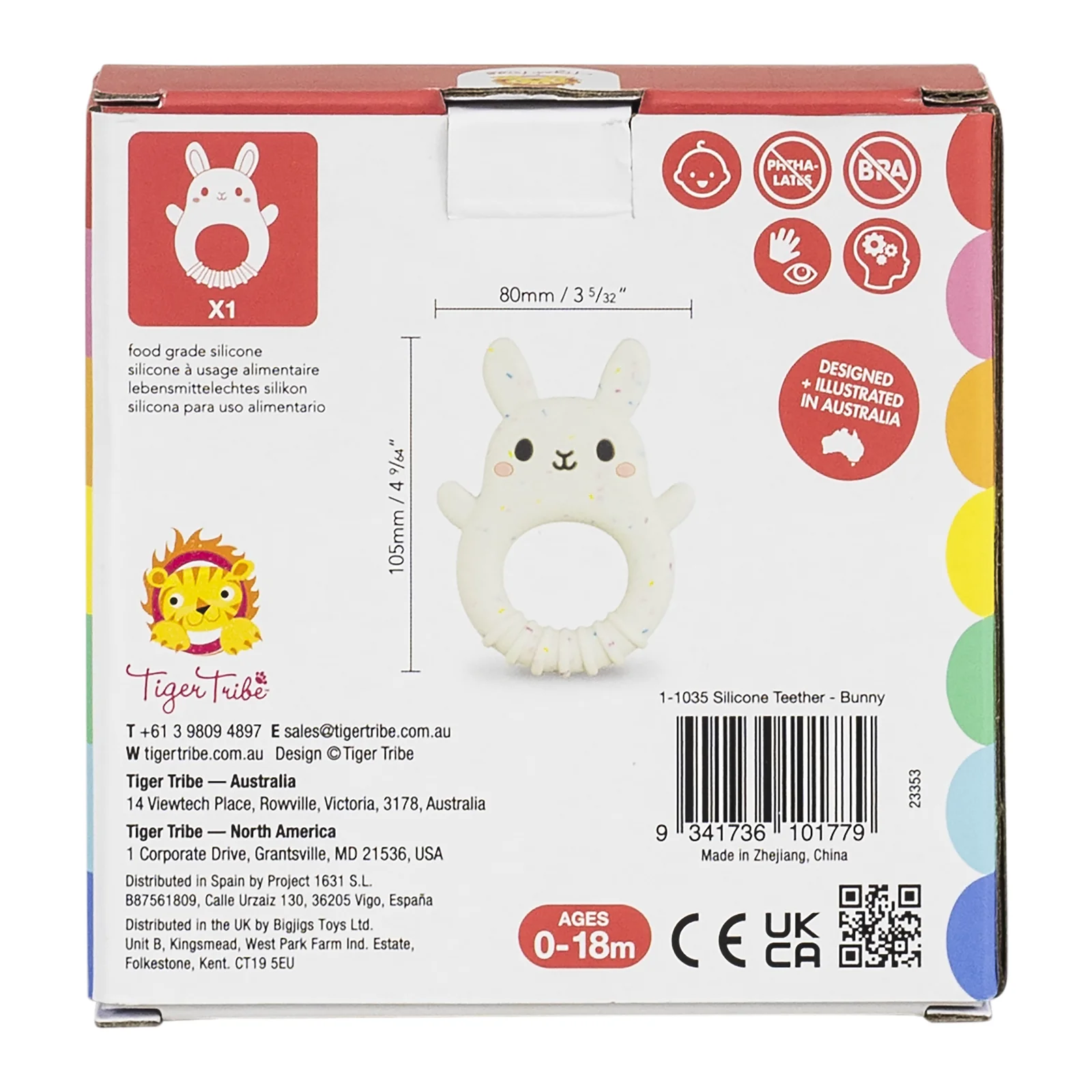 Silicone Teether - Bunny - Image 4