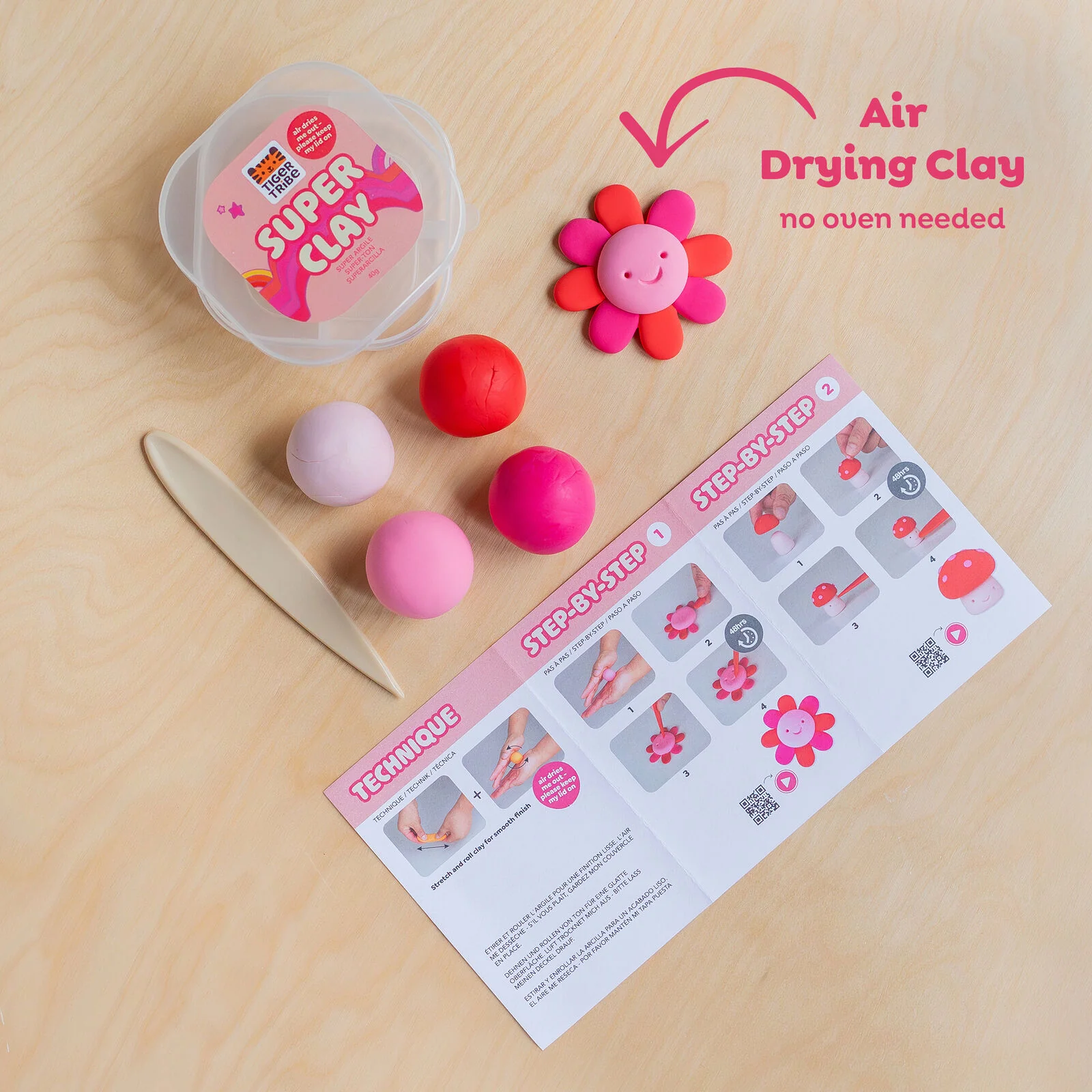 Super Clay - Sunset (Pink + Red) - Image 4