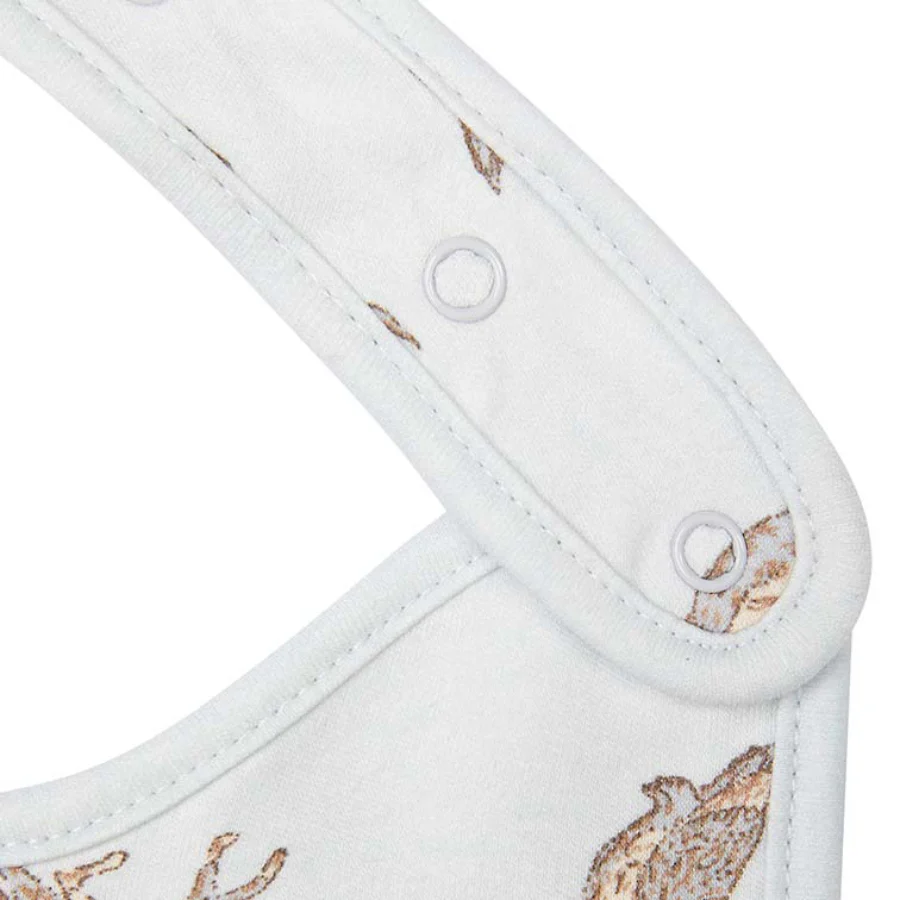 Toshi Baby Bib 2pc - Story / Arctic - Image 5