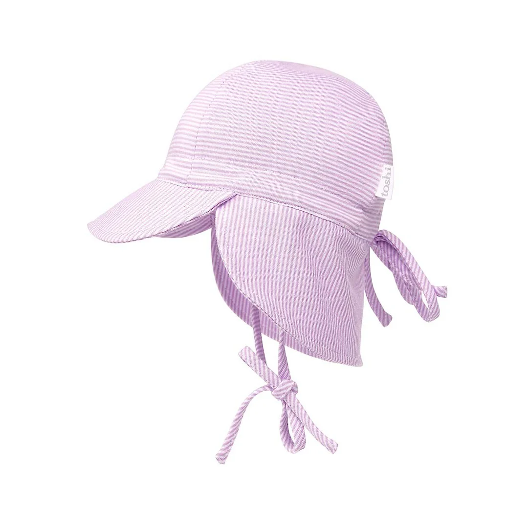 Flap Cap Baby - Lavender - Image 2