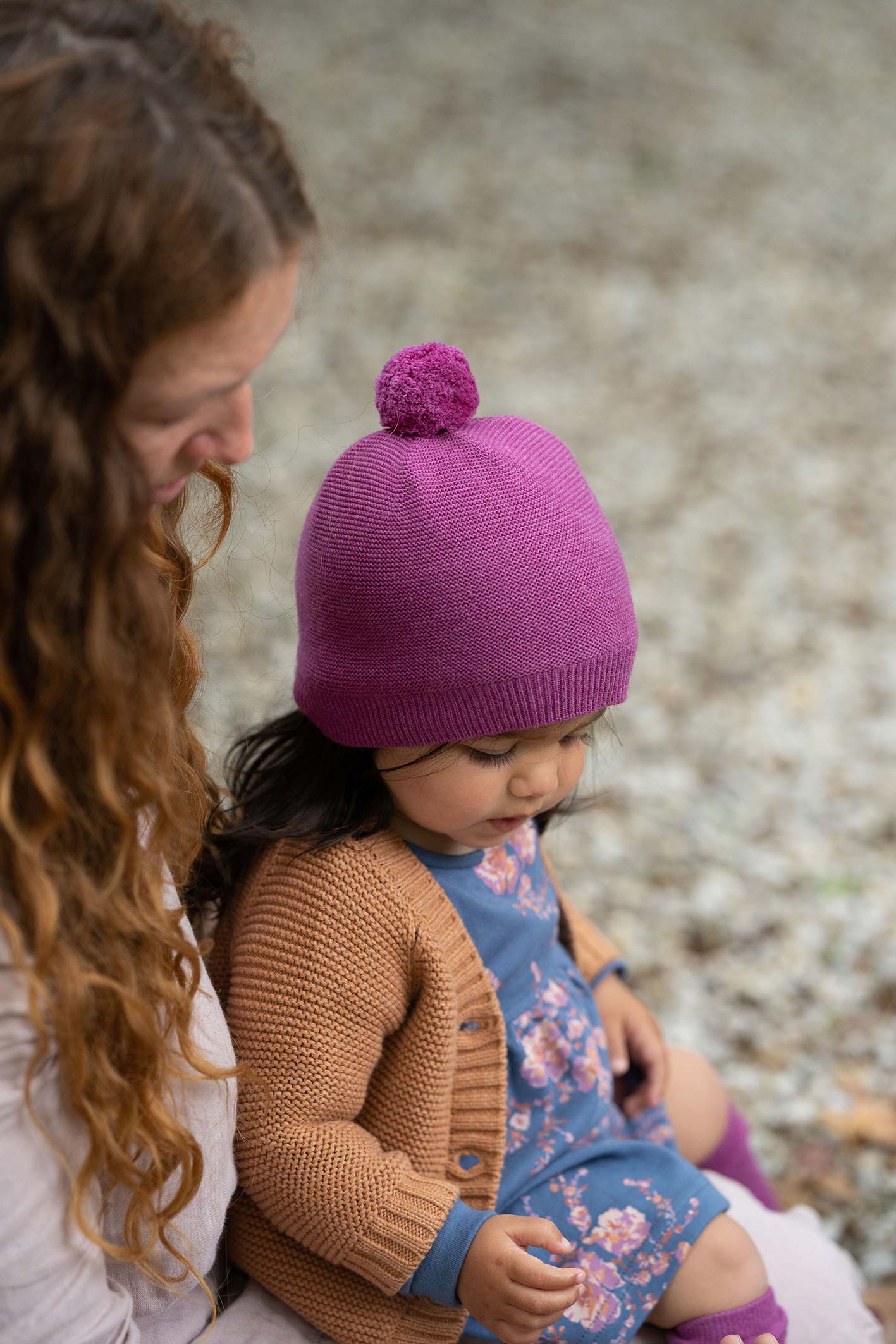 Toshi Organic Beanie - Love / Violet - Image 2