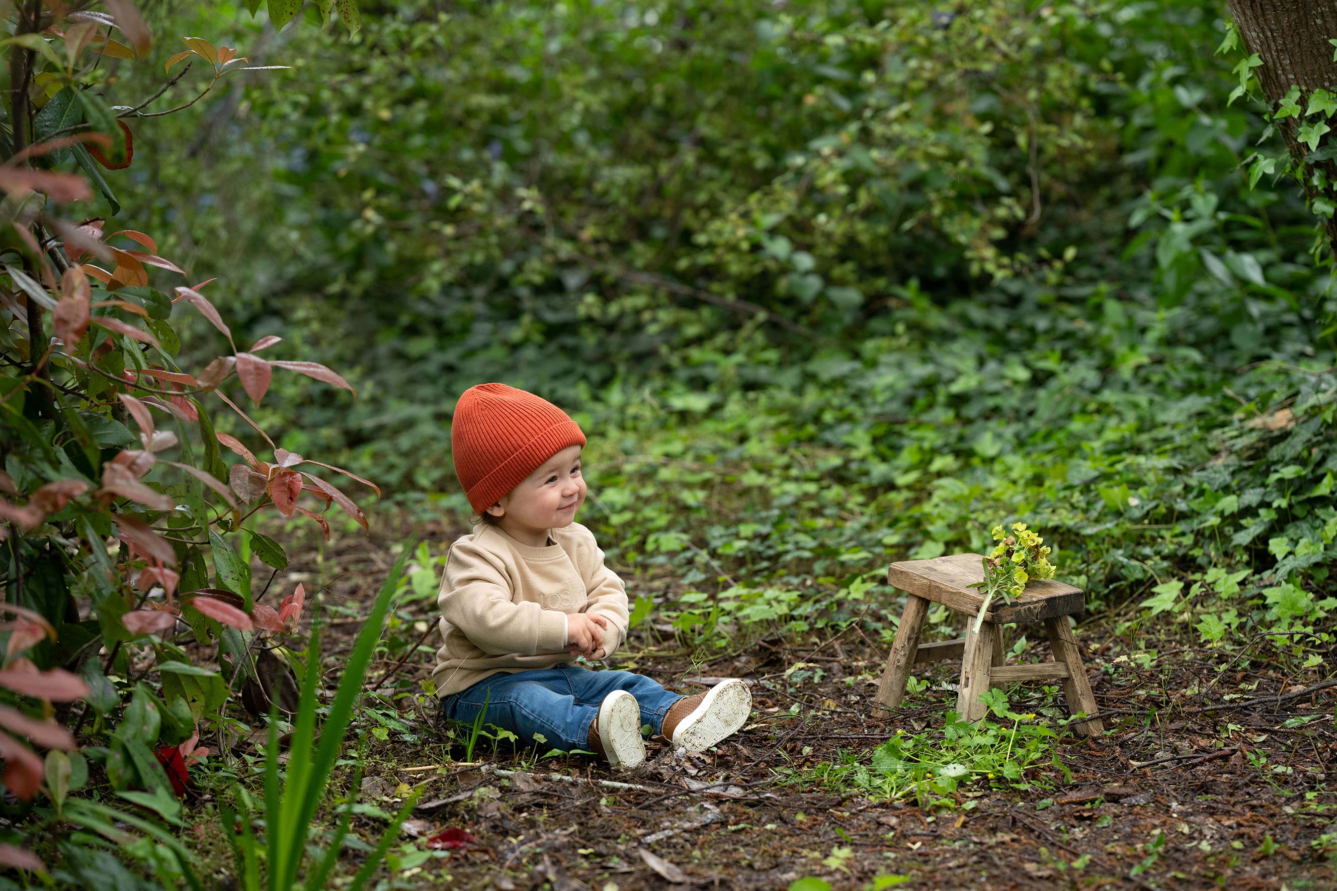 Toshi Organic Beanie - Tommy / Saffron - Image 2