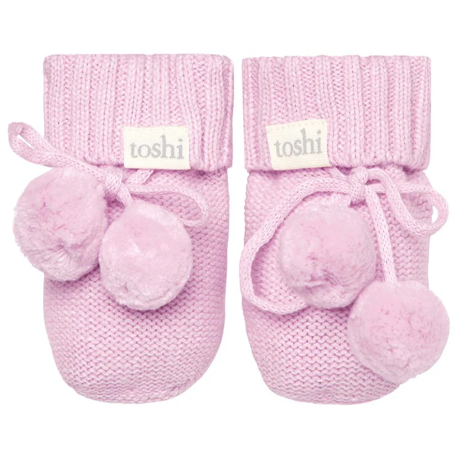 Organic Booties - Marley / Lavender