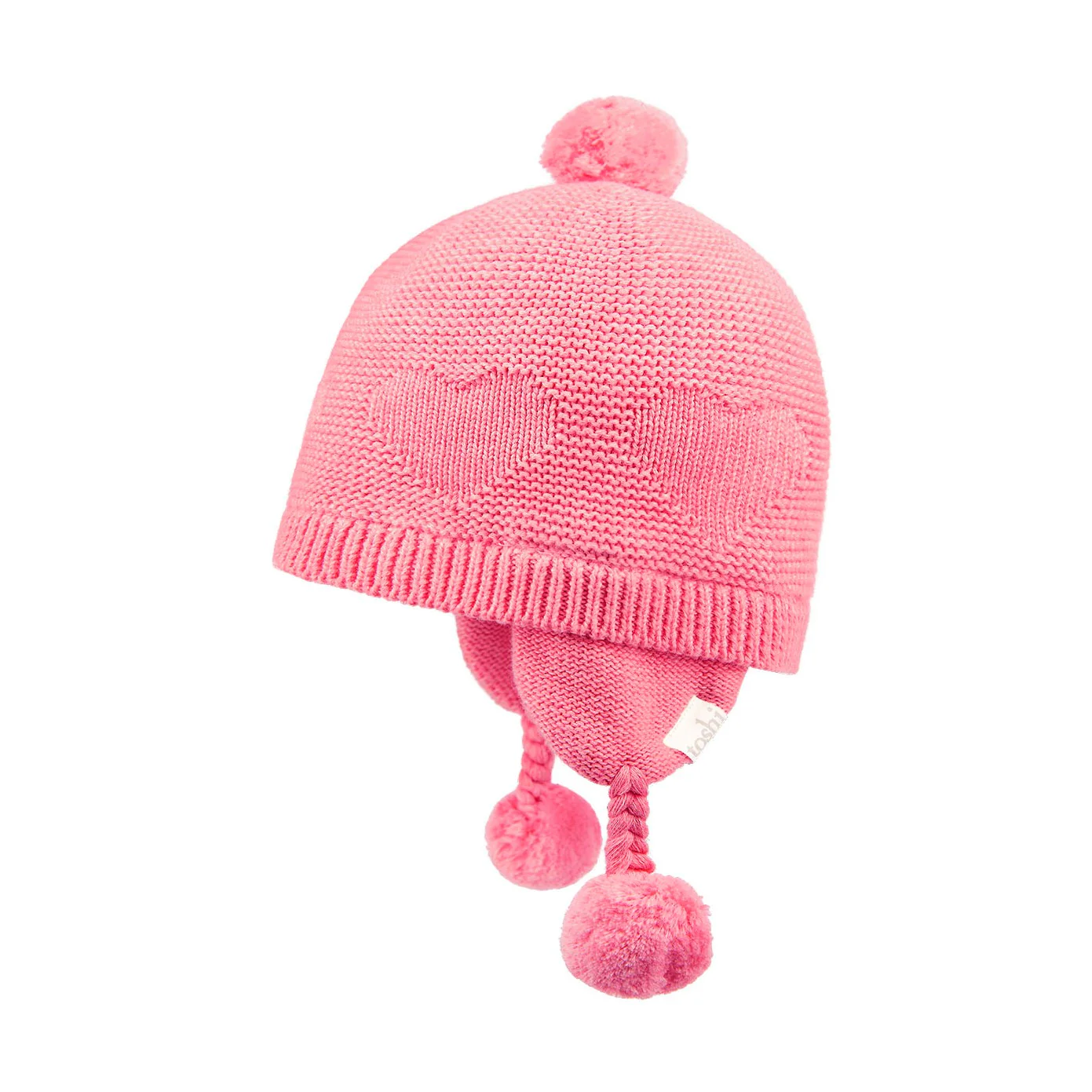 Organic Earmuff - Heart / Fuschia - Image 4