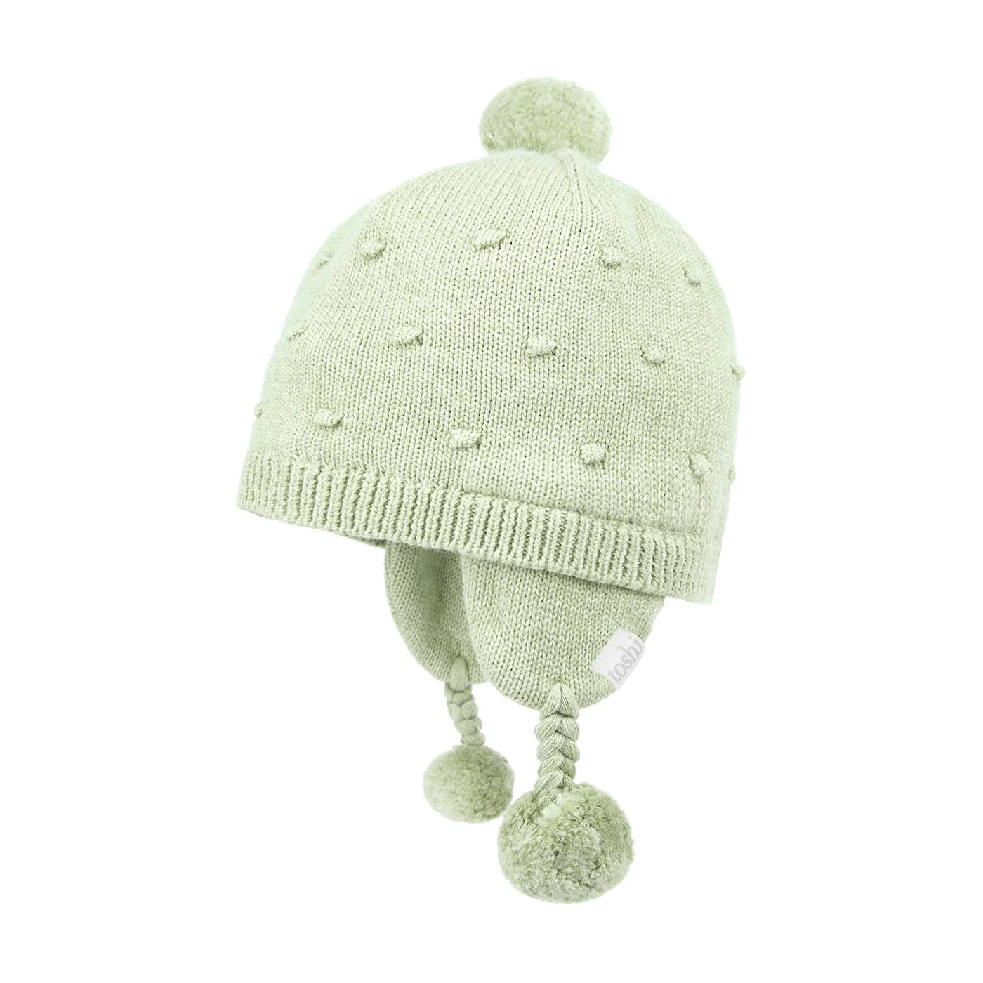 Organic Earmuff - Popcorn / Mist - Image 3