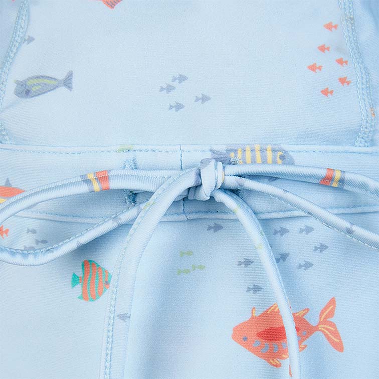 Toshi Swim Baby Flap Cap - Reef - Image 4