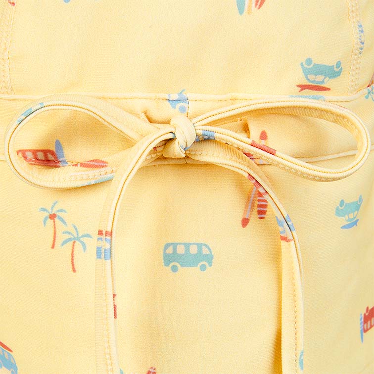 Toshi Swim Baby Flap Cap - Sunny - Image 4