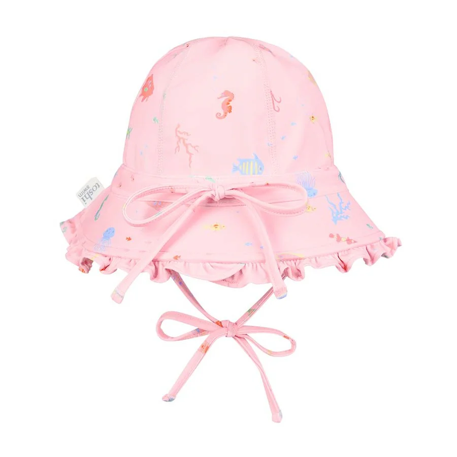 Toshi Swim Bell Hat - Coral - Image 4