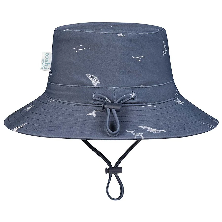 Toshi Swim Sunhat - Whales - Image 2