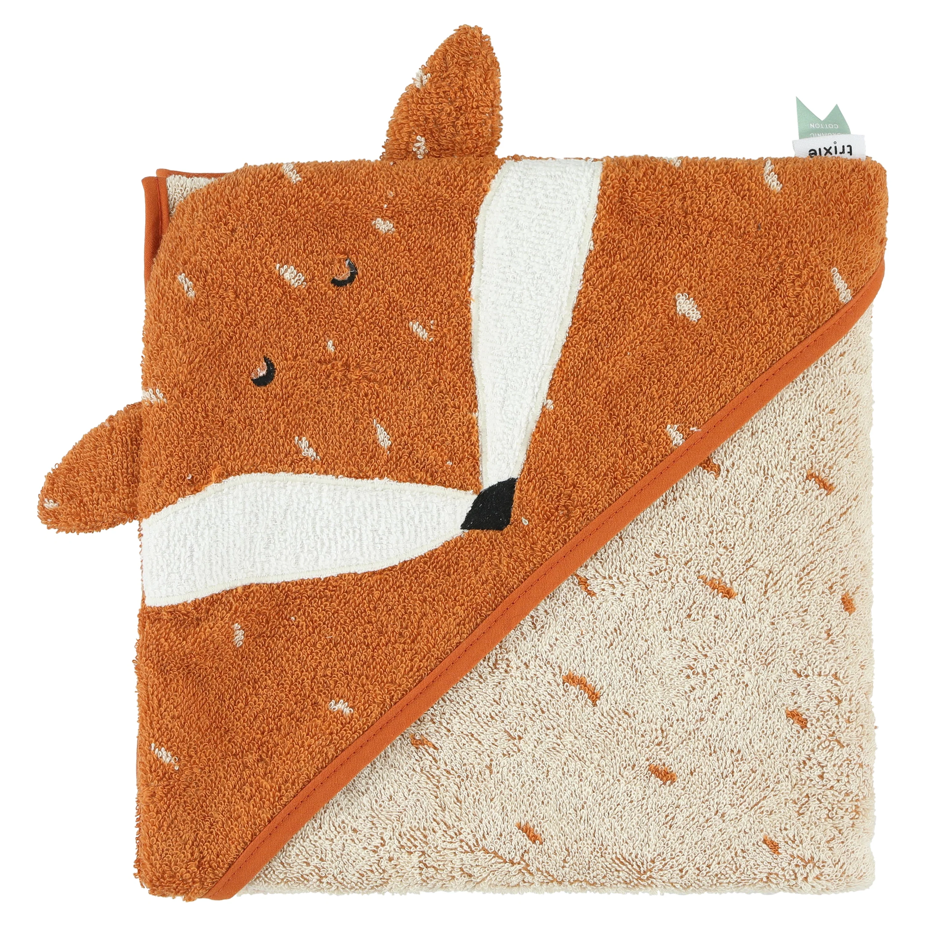Organic Hooded Towel - Mr. Fox