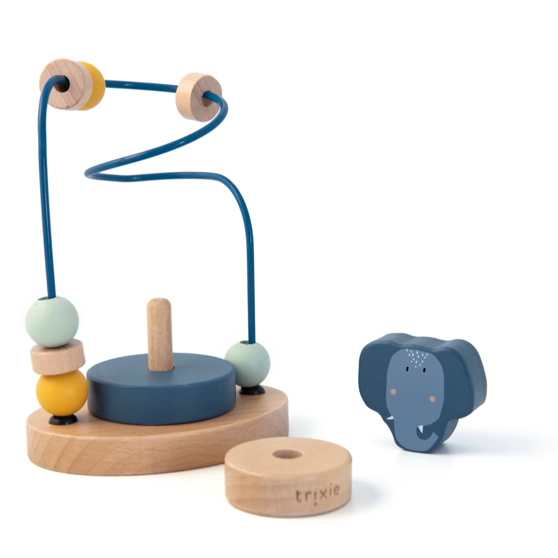 Wooden Beads Maze - Mrs. Elephant - Image 2