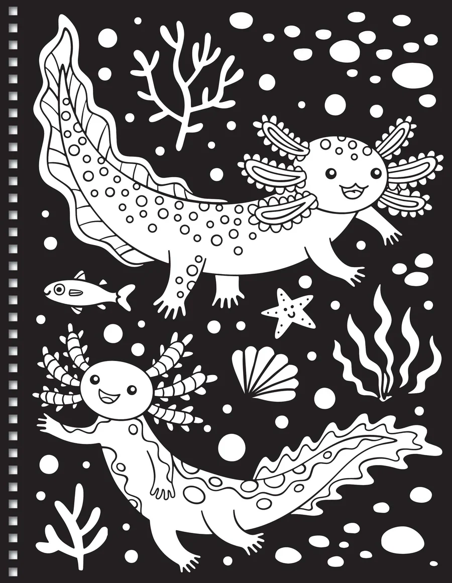 Velvet Art - Axolotls - Image 2