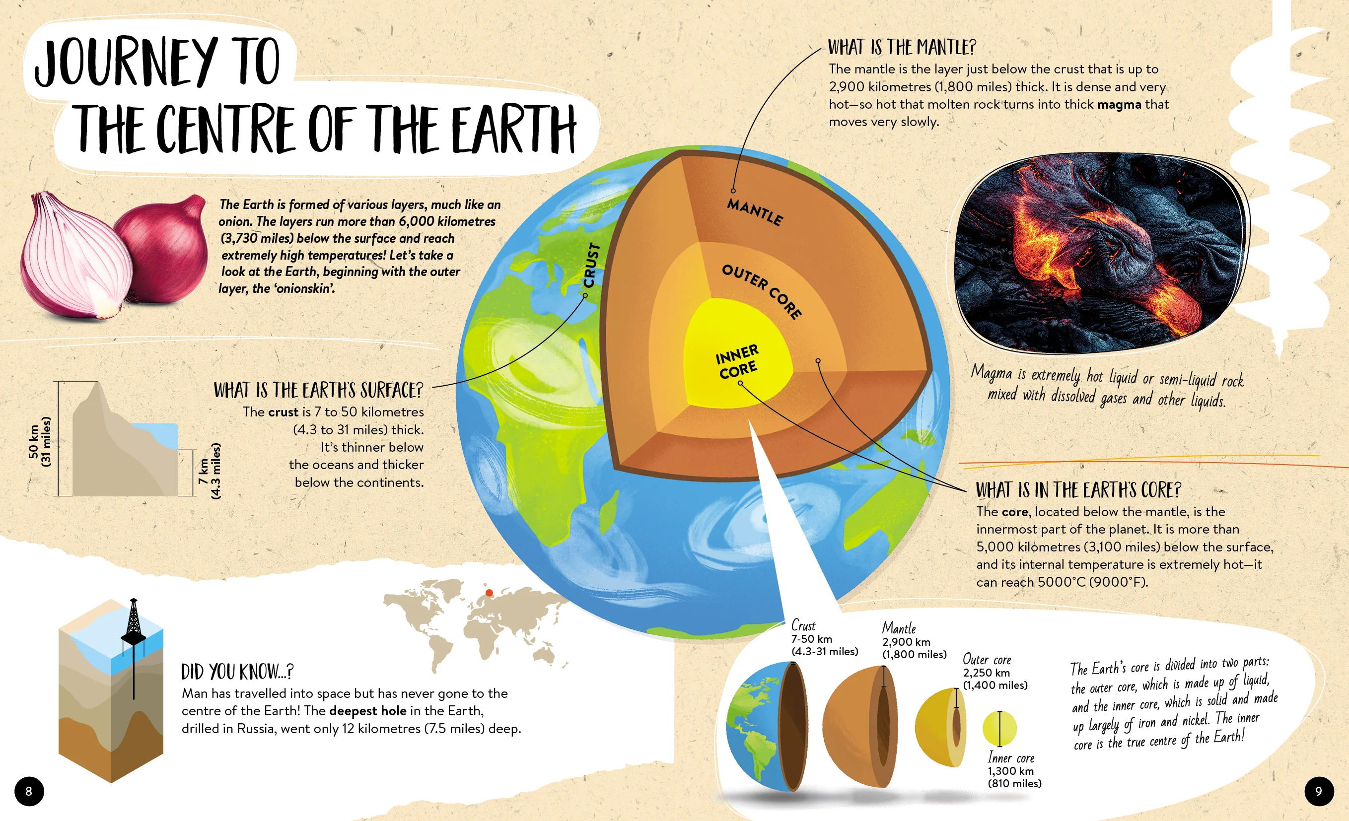 What How Why Volcanoes Book and Poster - Image 2