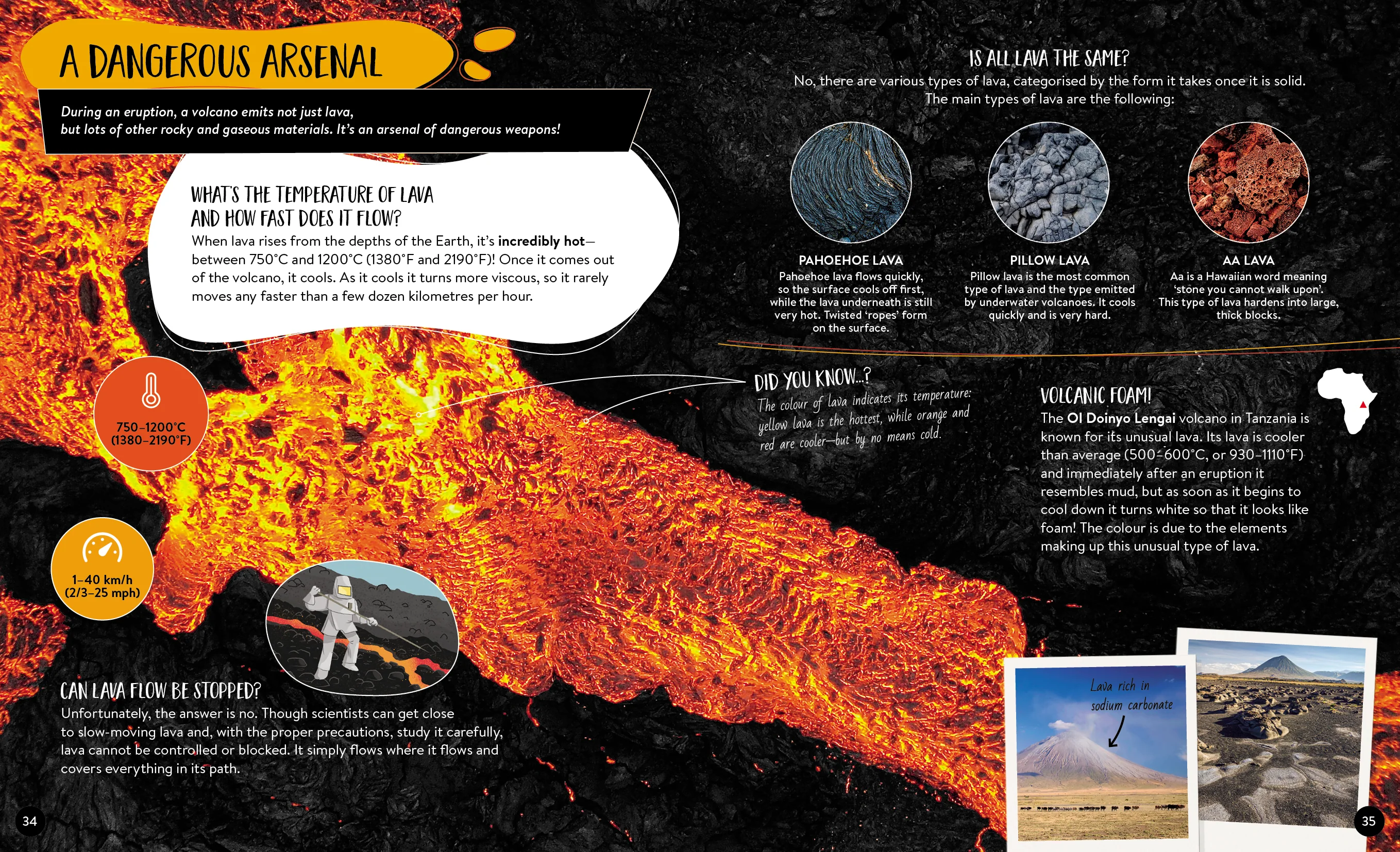 What How Why Volcanoes Book and Poster - Image 3
