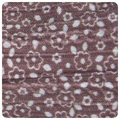 Ayla Wide Bow Headband - Mauve Floral - Image 3