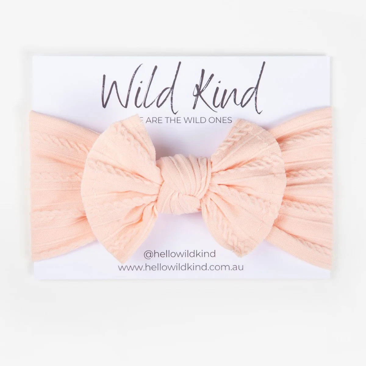 Ayla Wide Bow Headband - Pink Lemonade