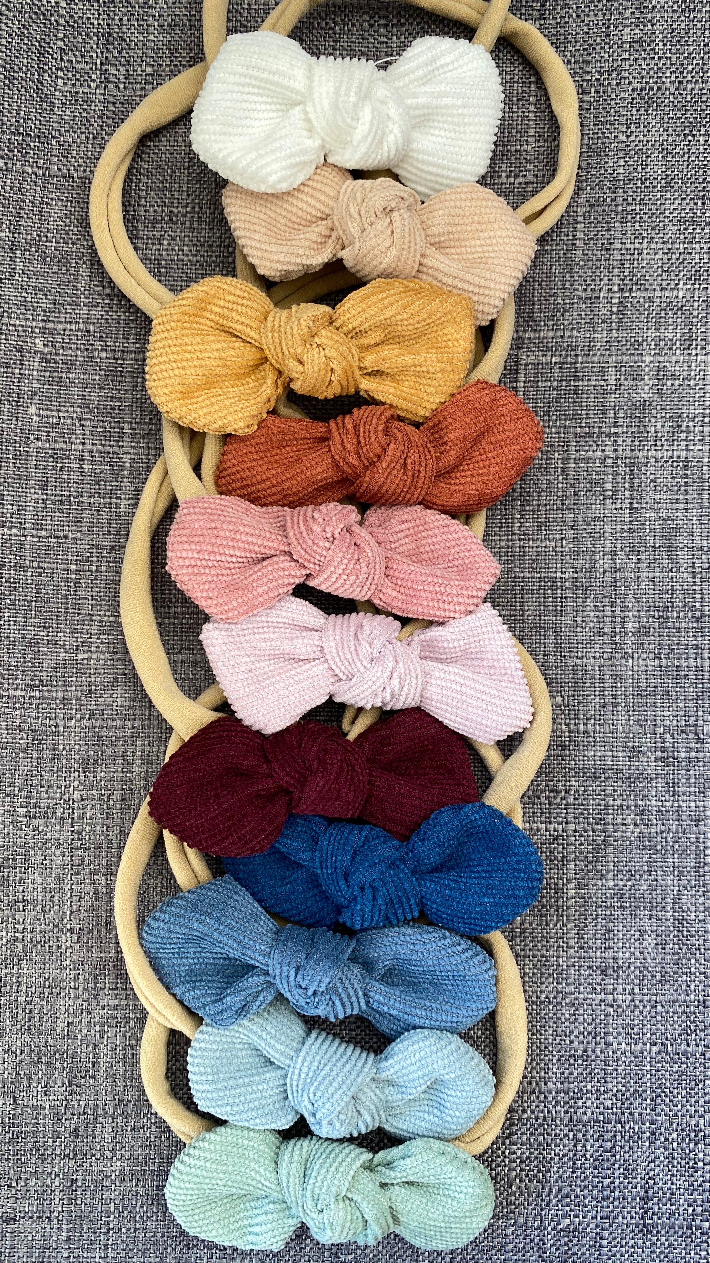 Ida Small Cord Bow - Mustard - Image 2