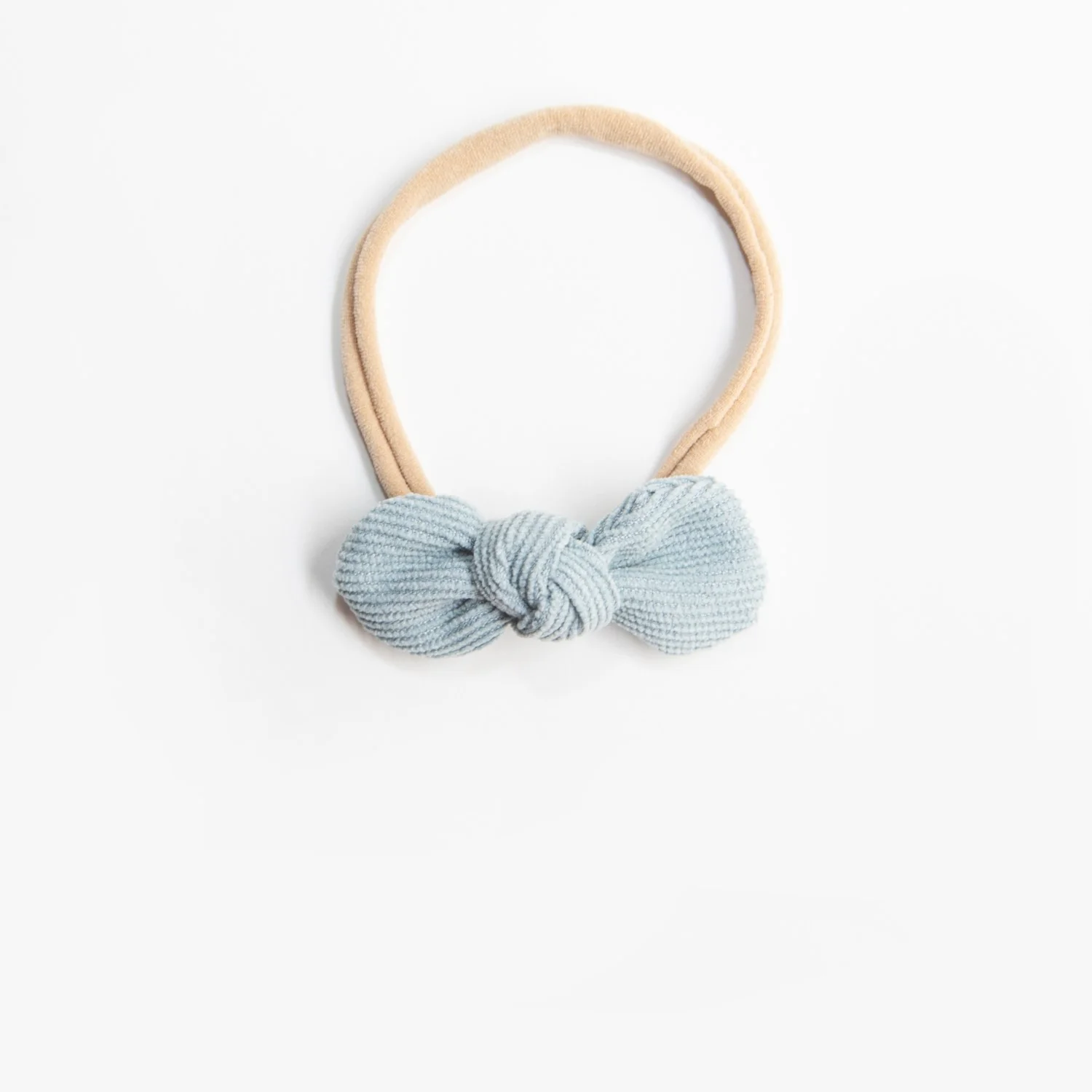 Ida Small Cord Bow - Sky Blue - Image 2
