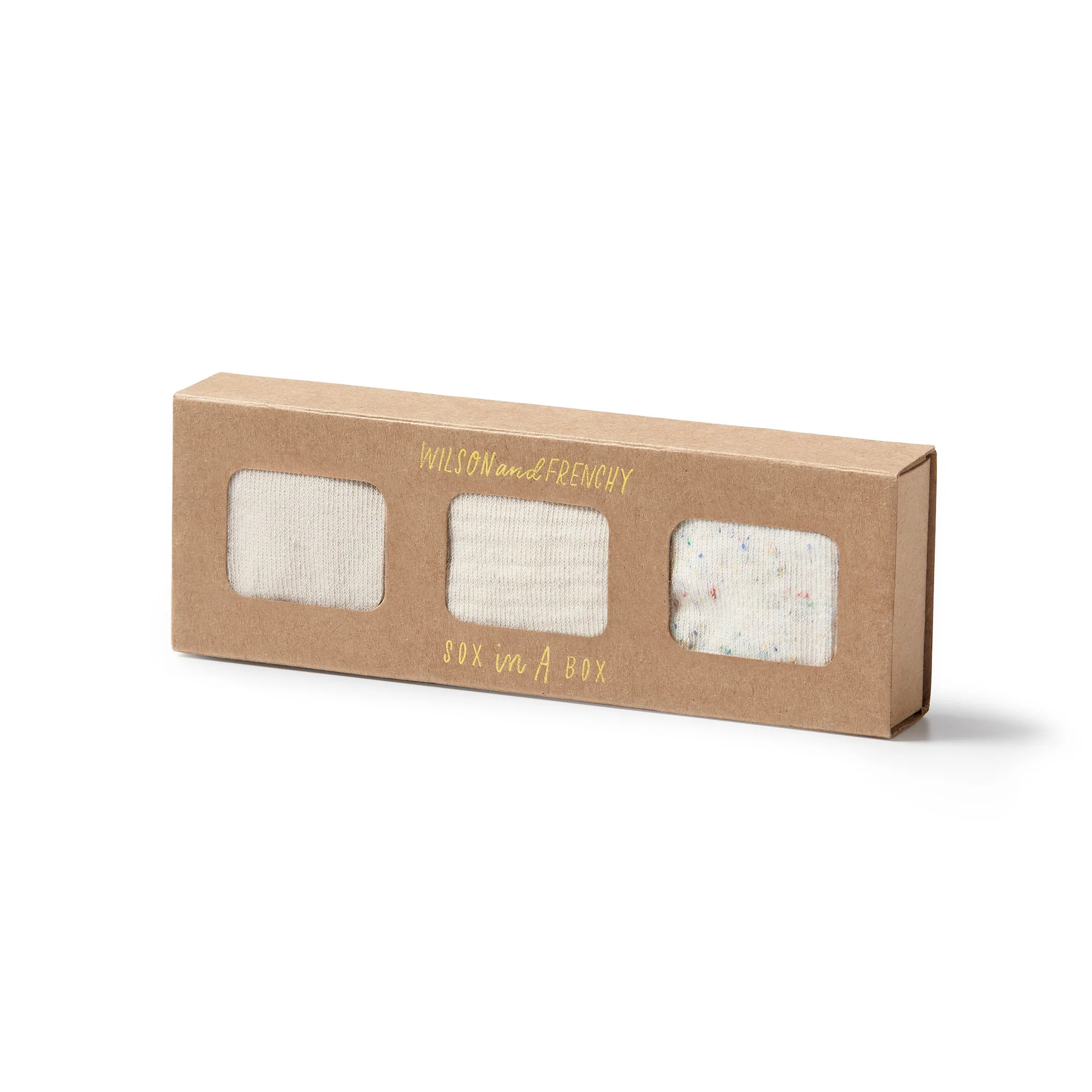 3 Pack Baby Socks - Clay - Image 5
