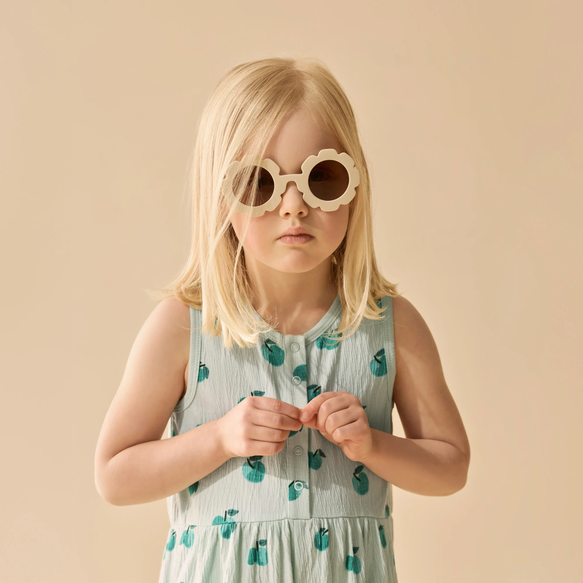 Organic Crinkle Jumpsuit - Apple Papple - Image 4