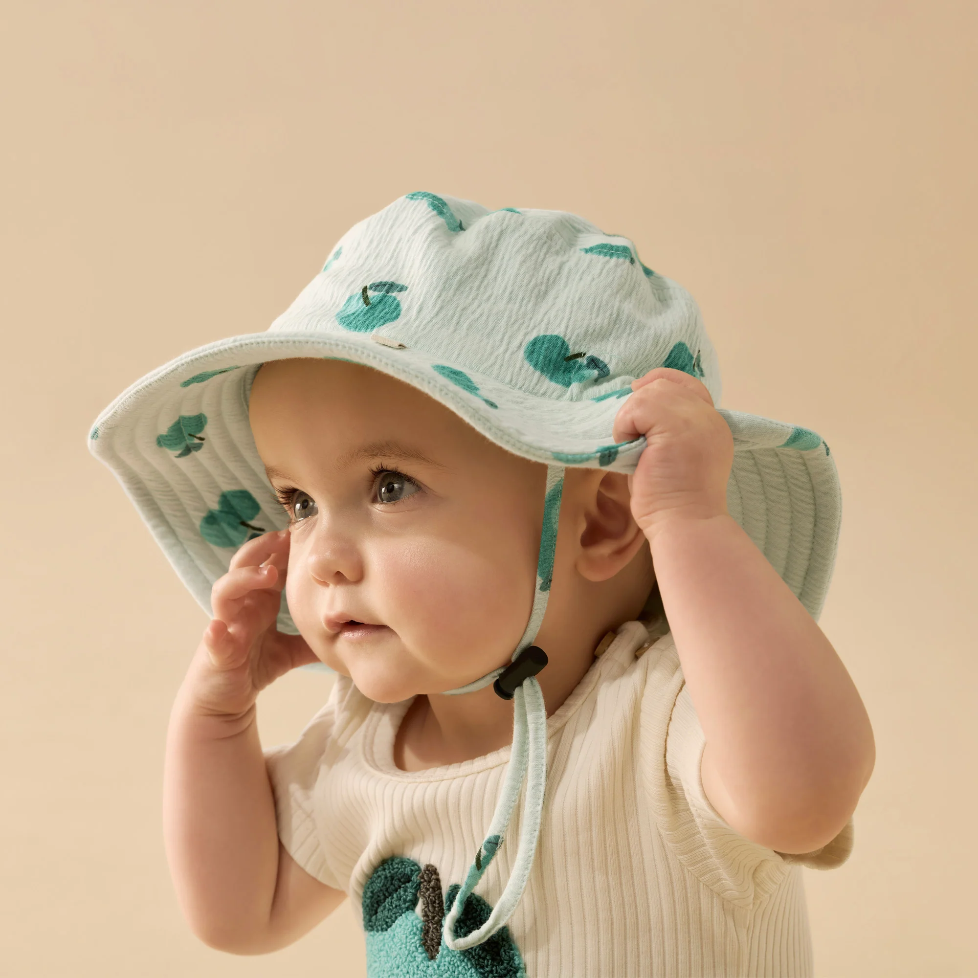 Organic Sun Hat - Apple Papple - Image 3