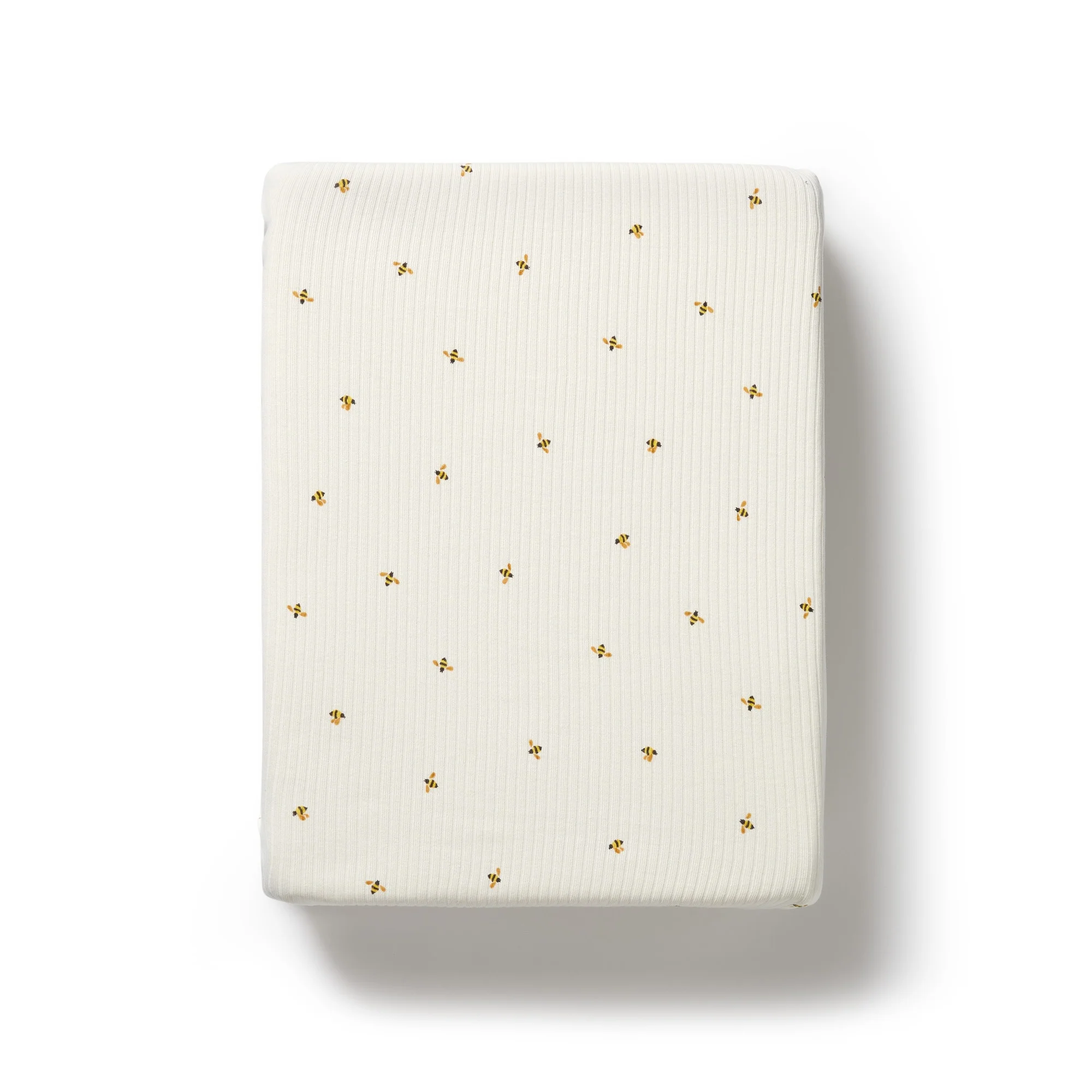 Organic Bassinet Sheet - Bee Mine