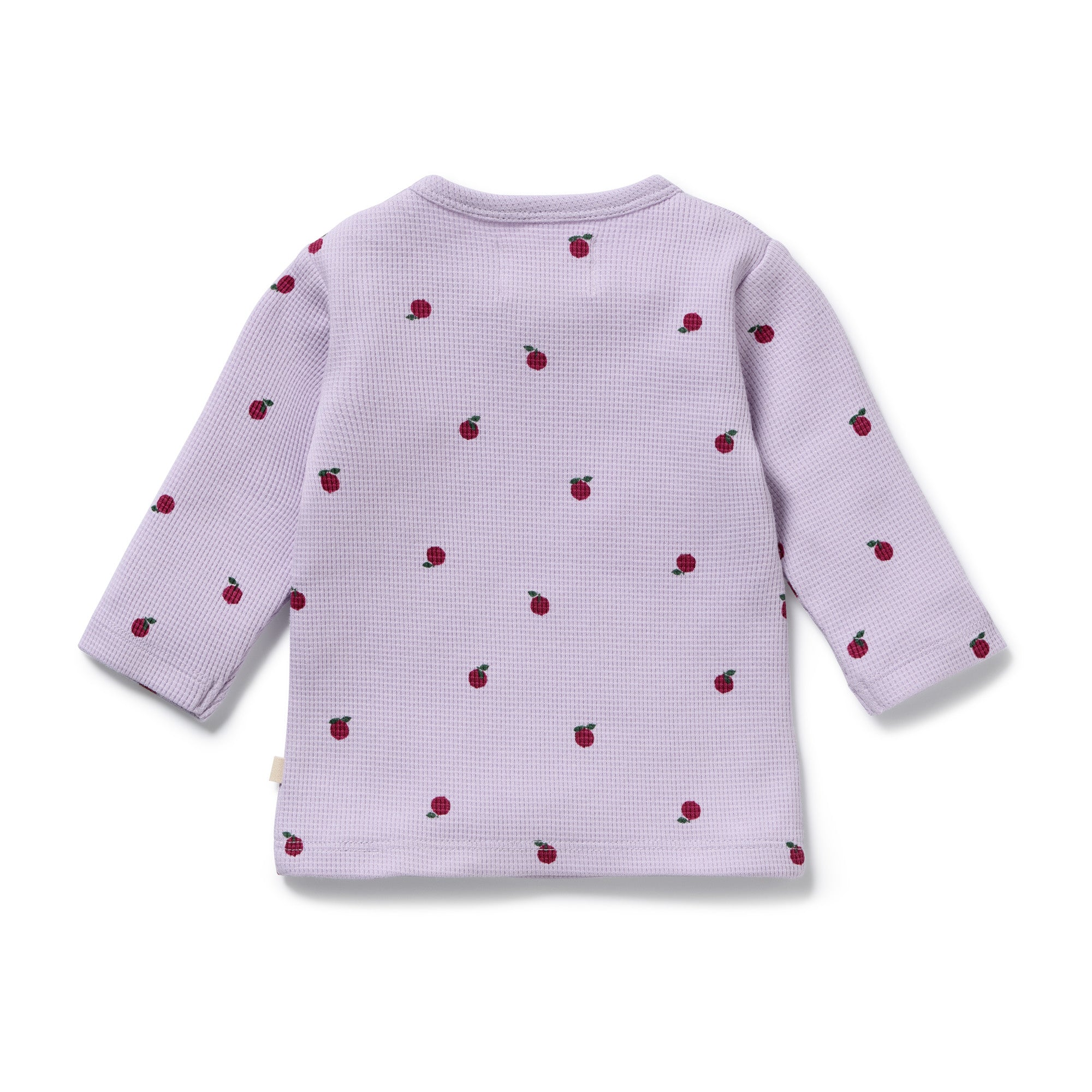 Berry Plums Organic Waffle Top - Image 5
