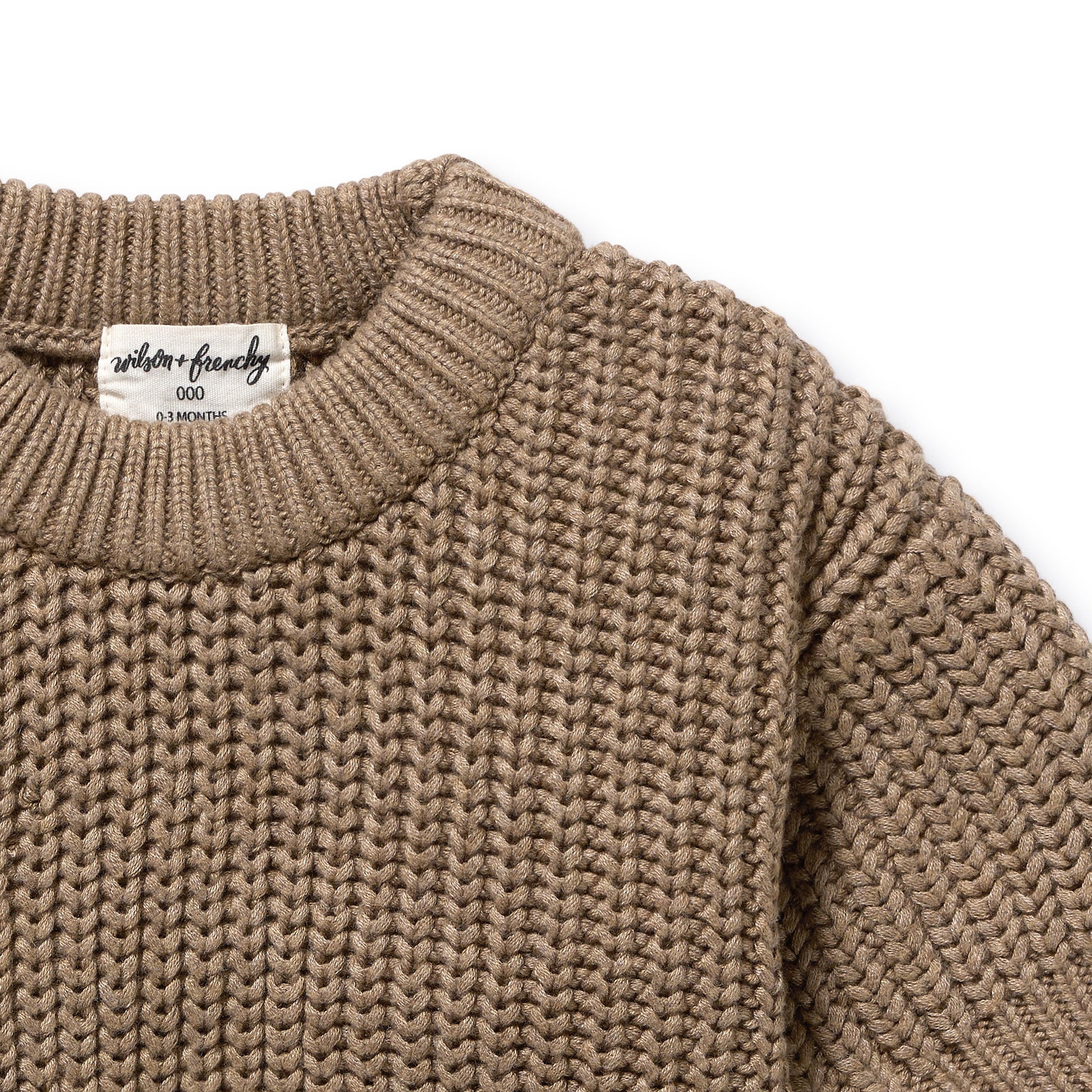 Chestnut Organic Knitted Jumper - Image 3