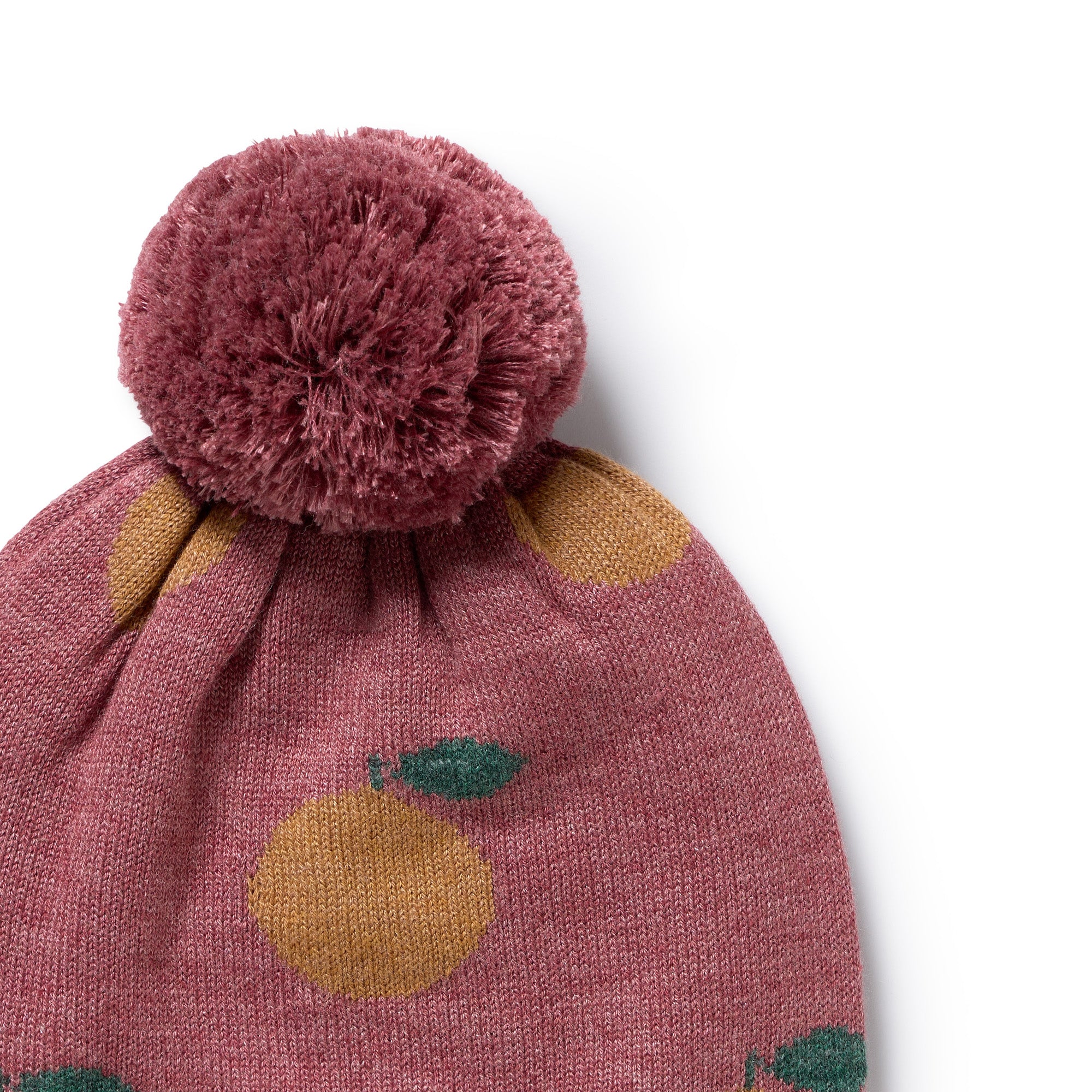 Clementine Organic Knitted Jacquard Hat - Image 6