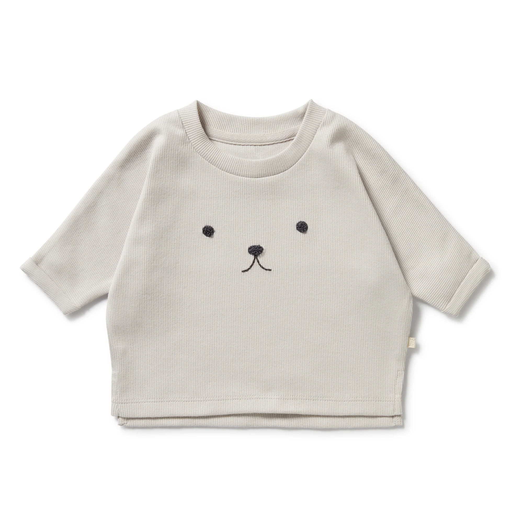 Wilson & Frenchy - Cloud Organic Rib Long Sleeved Top