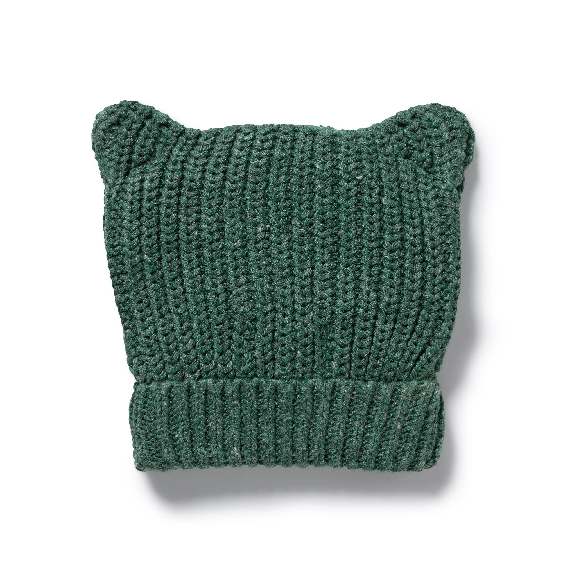 Clover Organic Knitted Bear Hat - Image 4