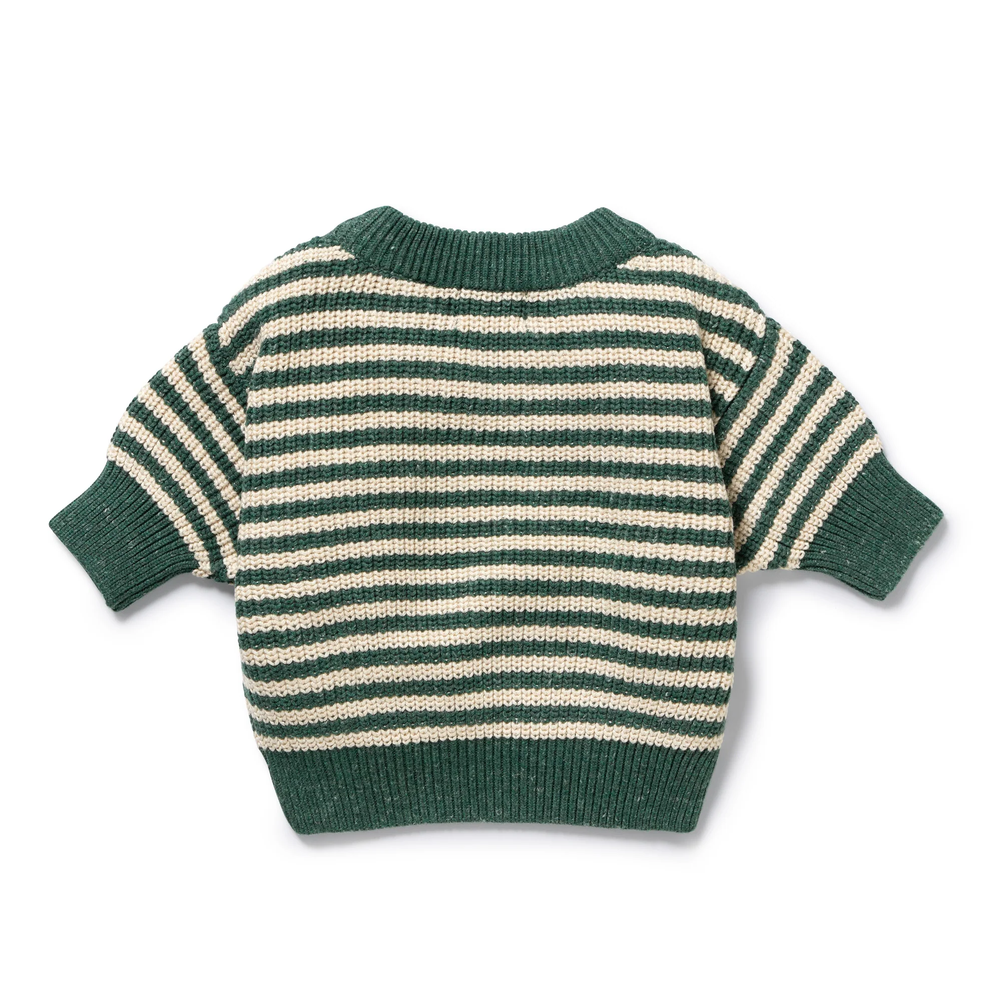 Clover Organic Knitted Stripe Jumper - Image 4