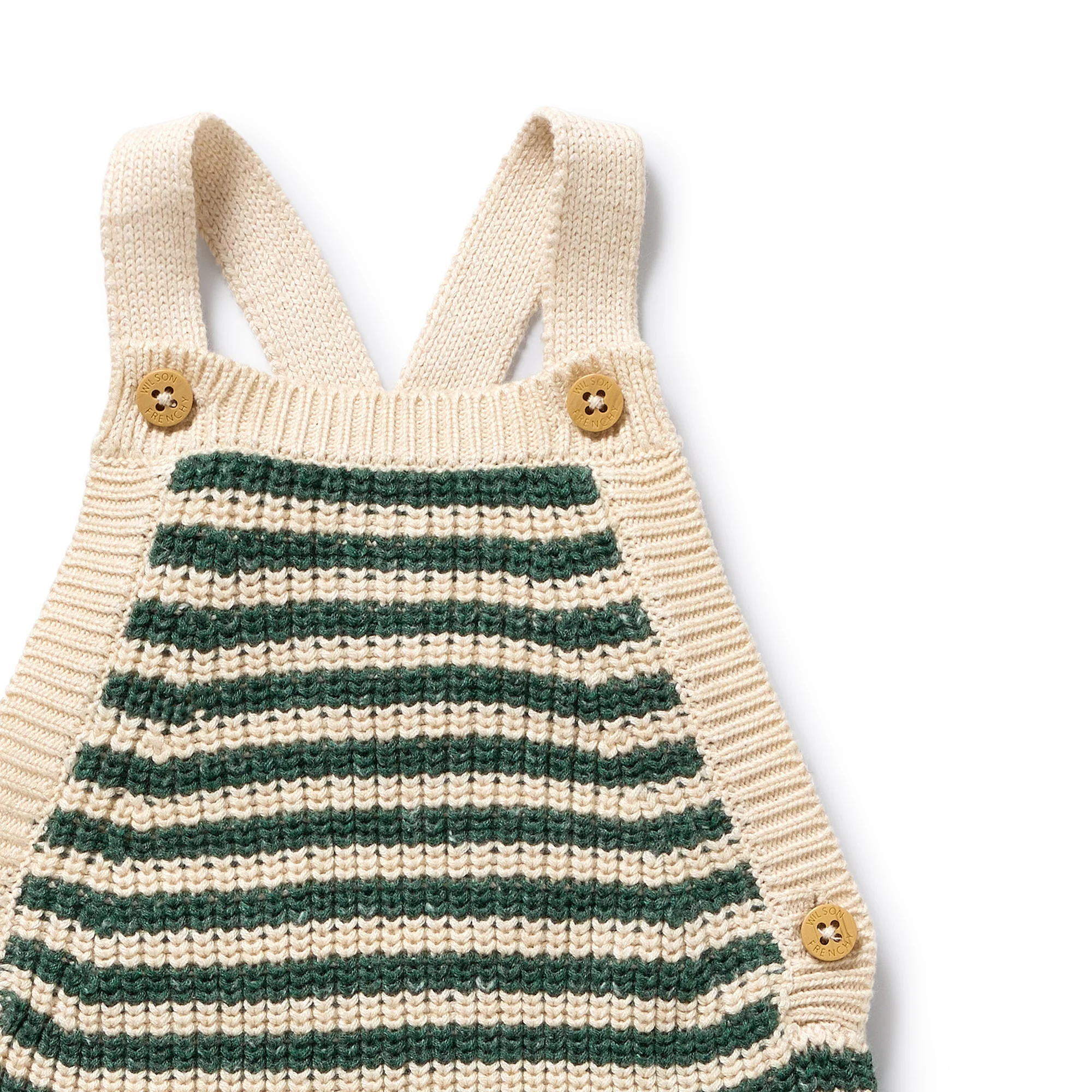 Clover Organic Knitted Stripe Overall - Image 2
