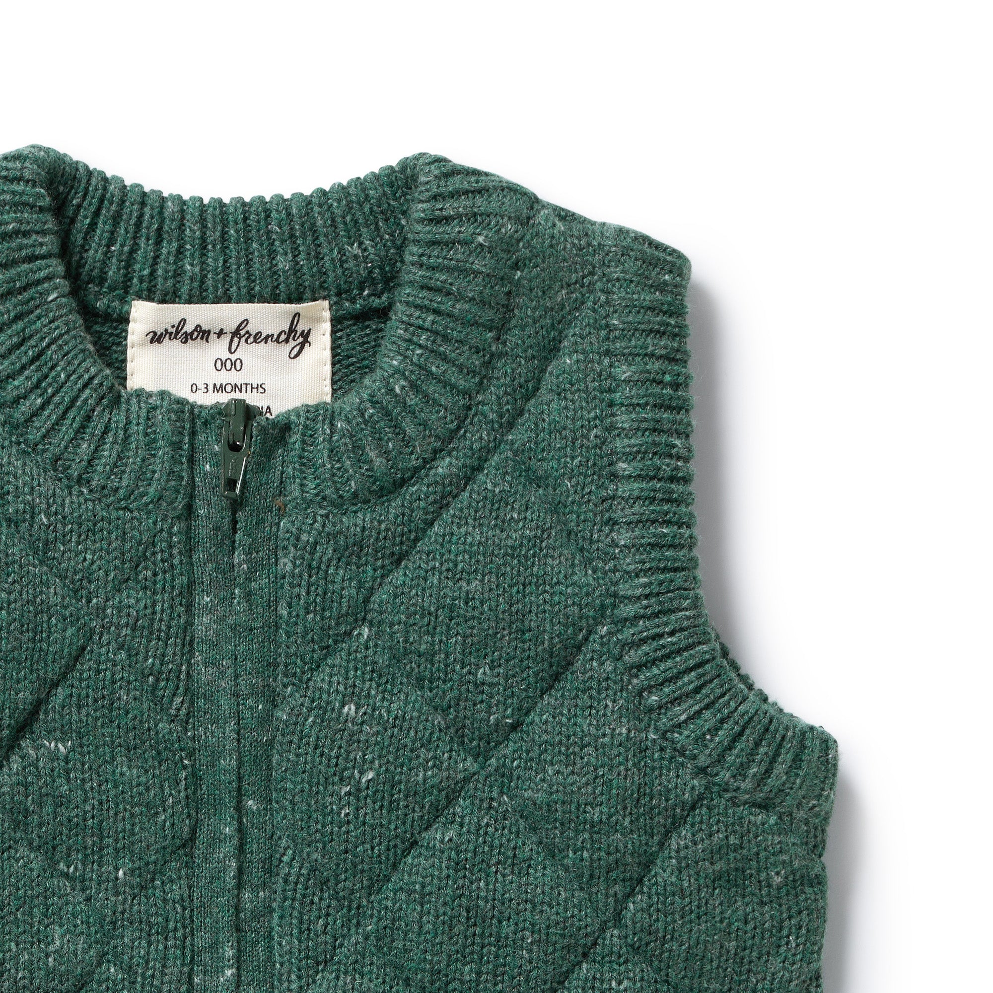 Clover Organic Knitted Vest - Image 2