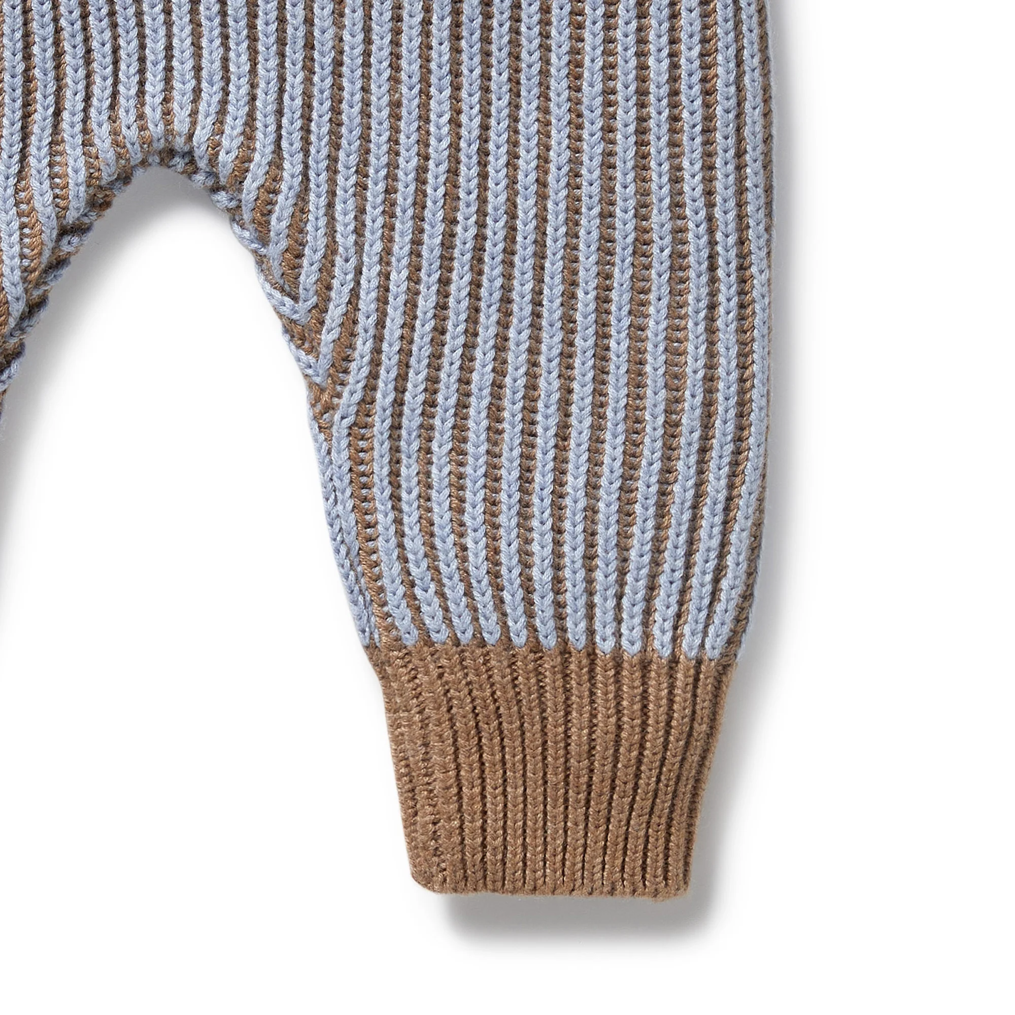 Wilson & Frenchy - Coco Blue Speckle Organic Knitted Legging - Image 4