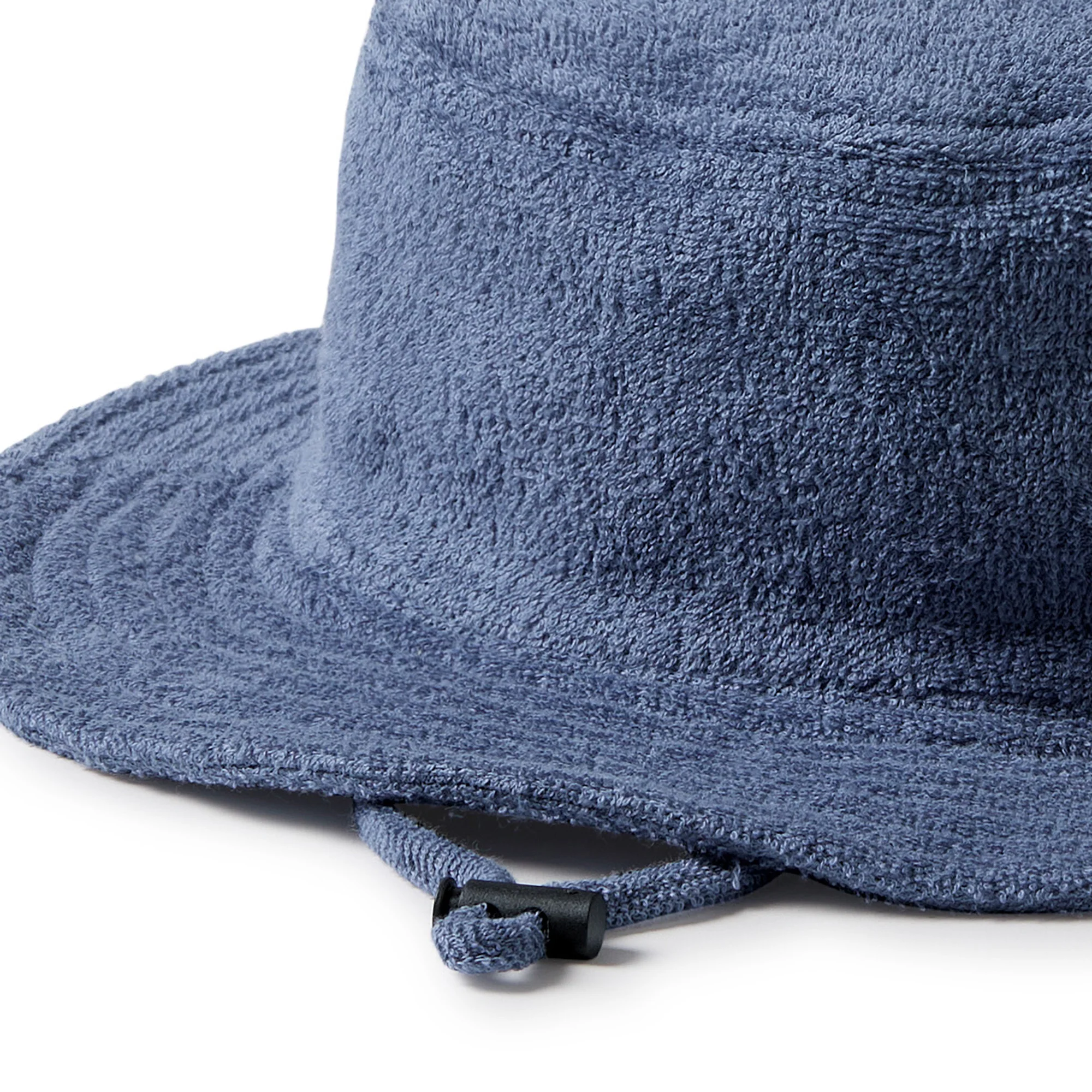 Organic Terry Sun Hat - Deep Blue - Image 3