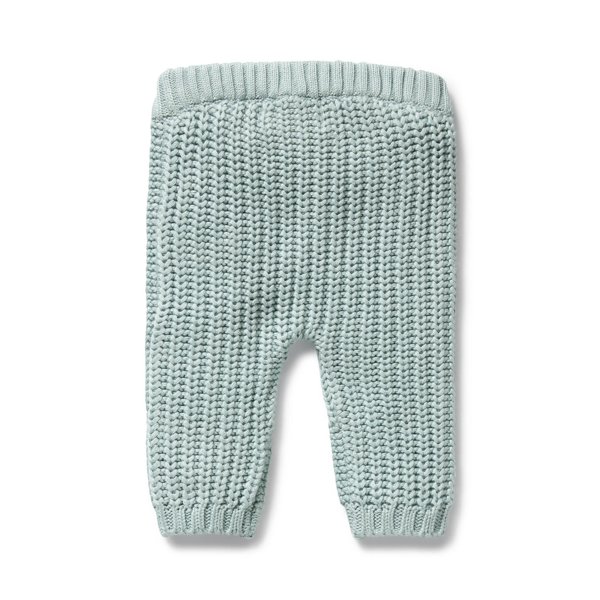 Wilson & Frenchy - Duck Egg Organic Knitted Legging - Image 3