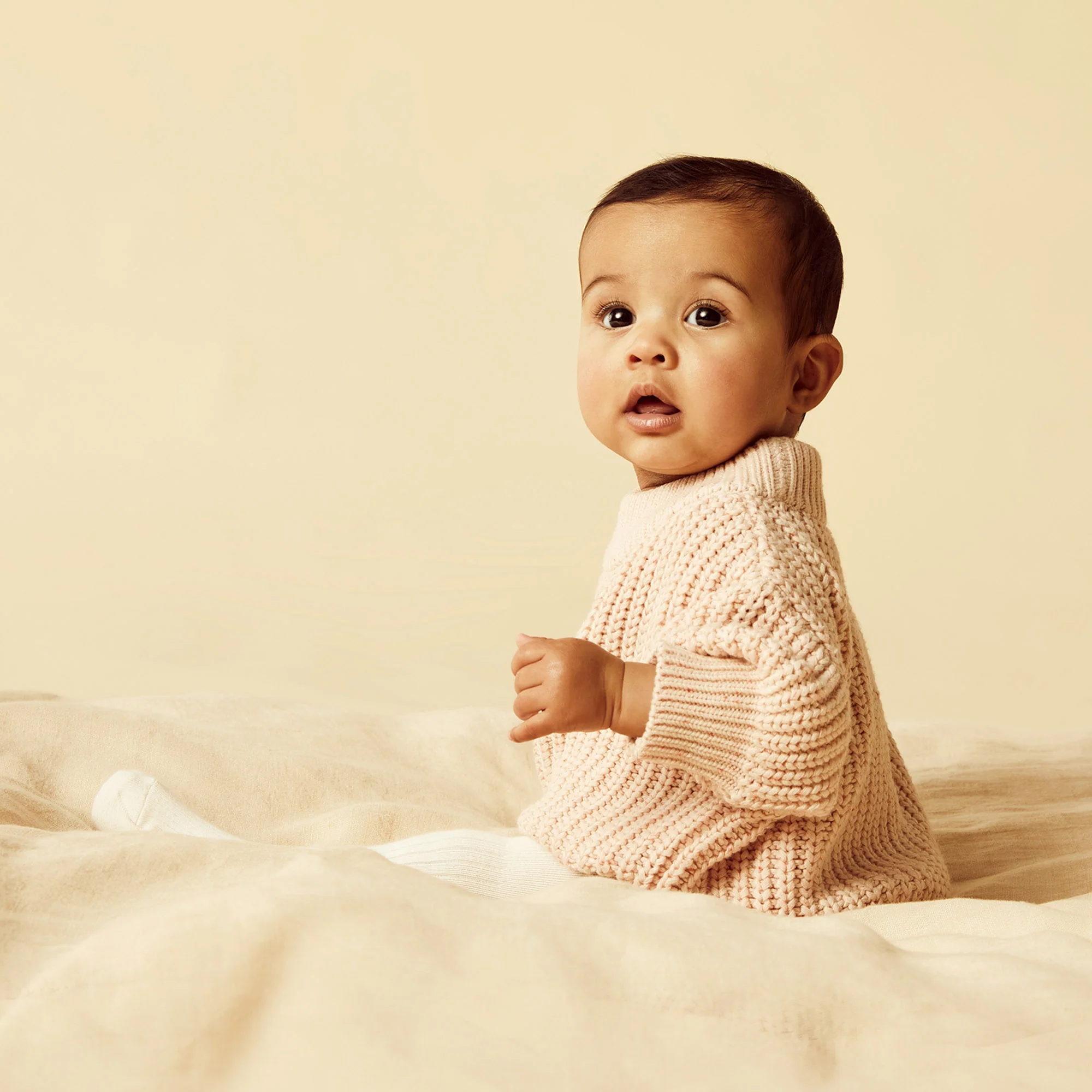 Wilson & Frenchy - Fairy Floss Organic Knitted Jumper - Image 2