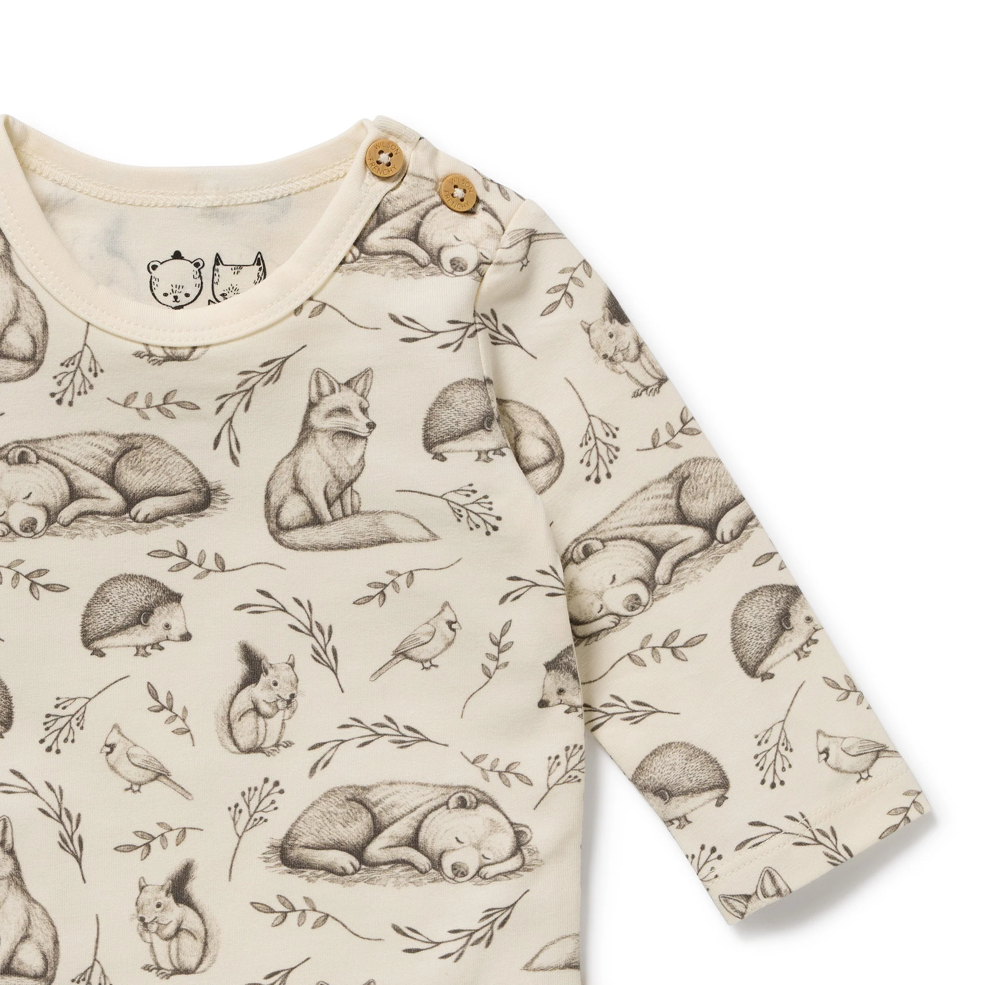 Foxglove Forest Organic Bodysuit - Image 3