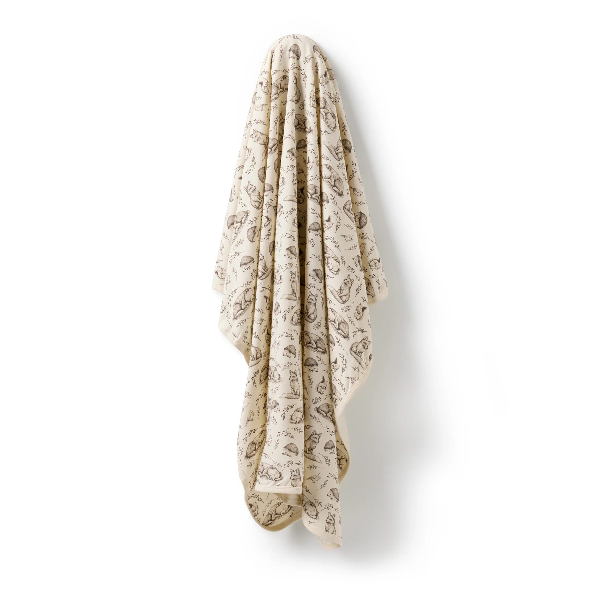 Foxglove Forest Organic Bunny Rug - Image 3