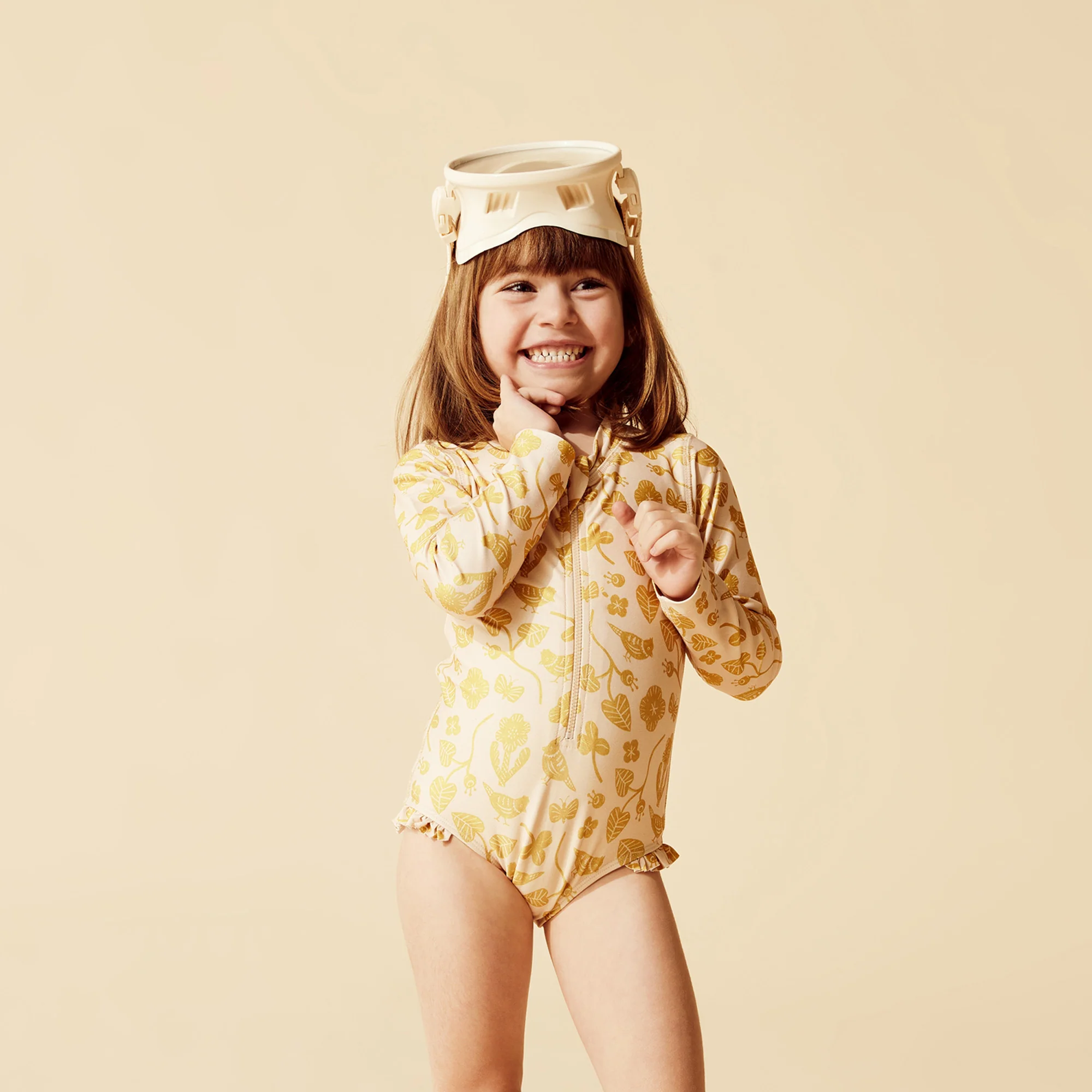Goldie Floral Long Sleeve Swimsuit - Image 8