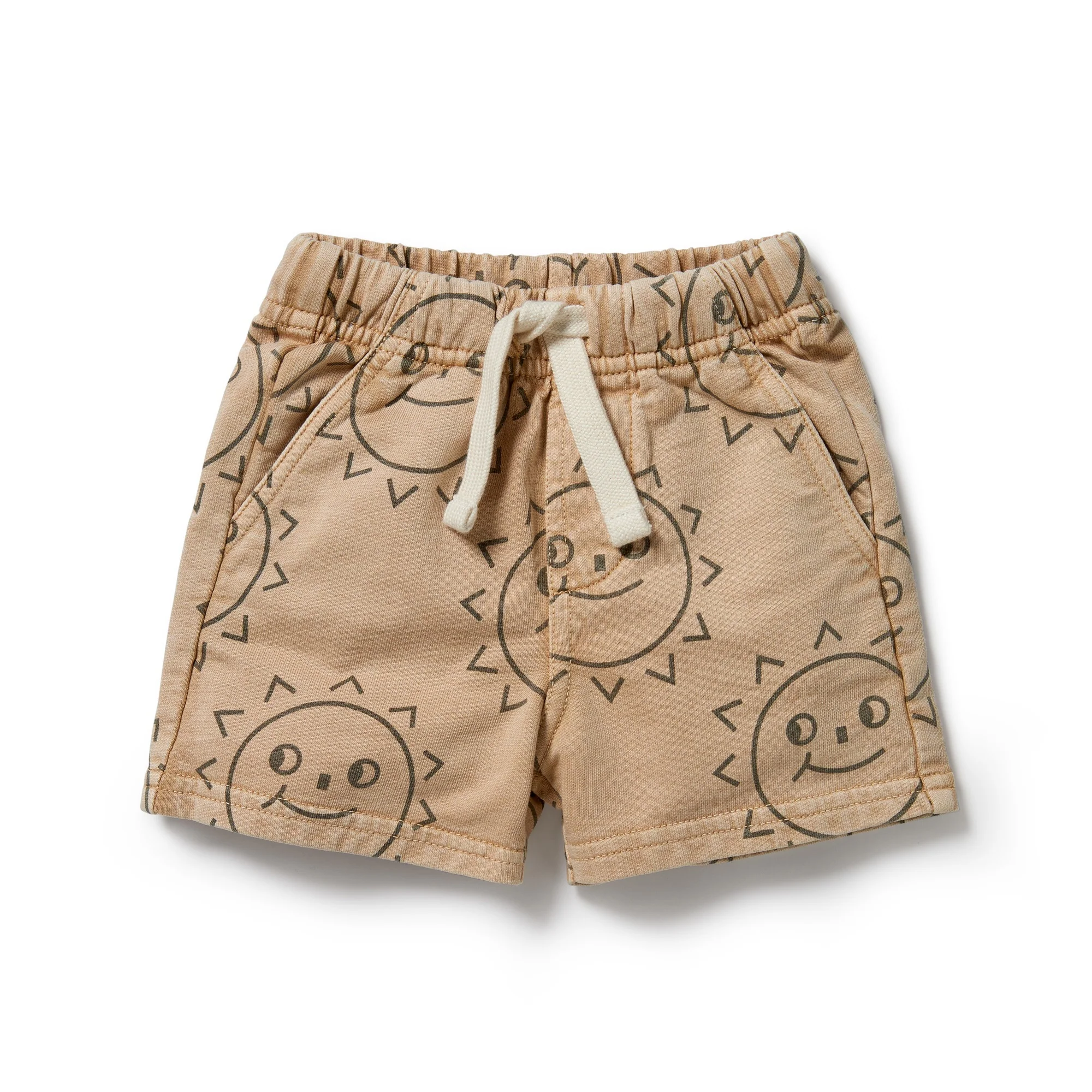 Organic Sweat Long Short - Happy Days